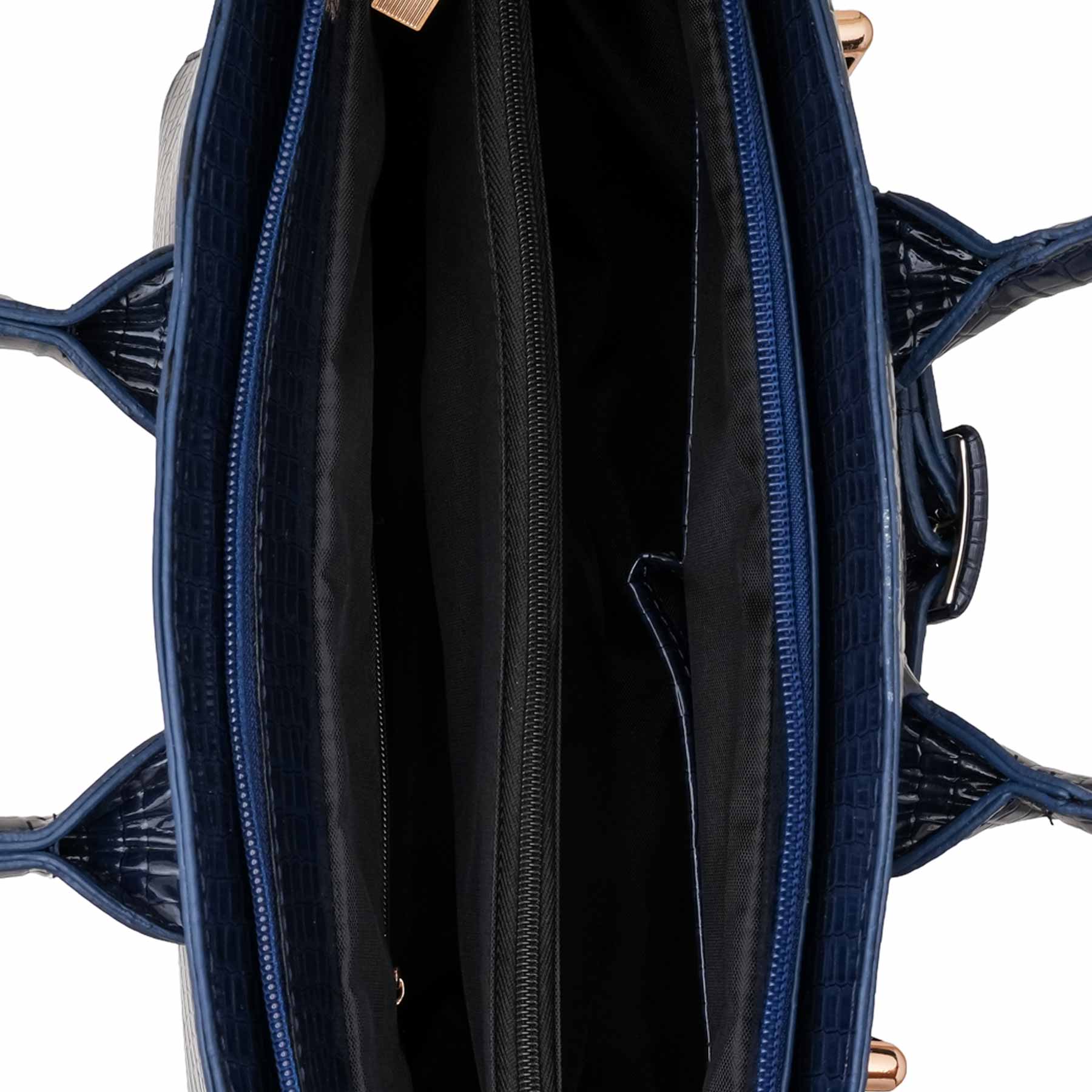 Blue Formal Hand Bag For Women P55876 - Image 5