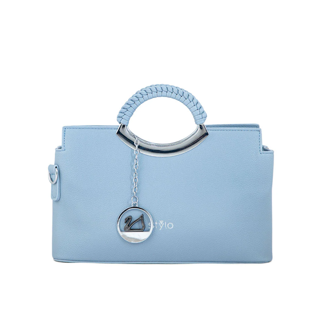 Blue Formal Hand Bag P36165 - Image 2