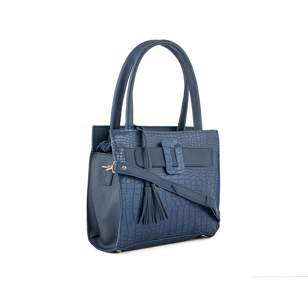 Blue Formal Hand Bag P56084 - Image 3