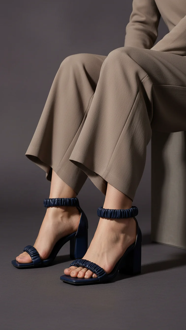Blue Formal Sandal For Ladies FR5410