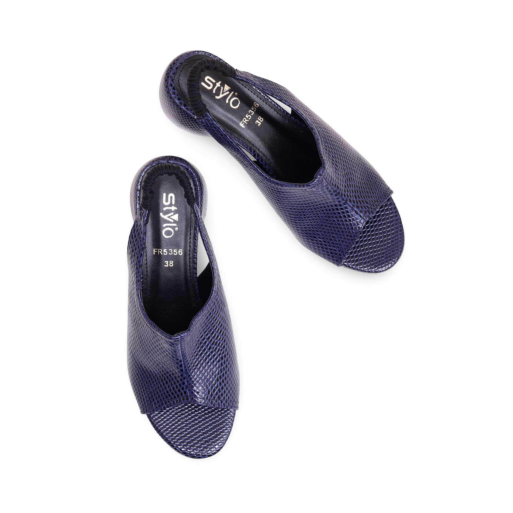 Blue Formal Sandal FR5356 - Image 4
