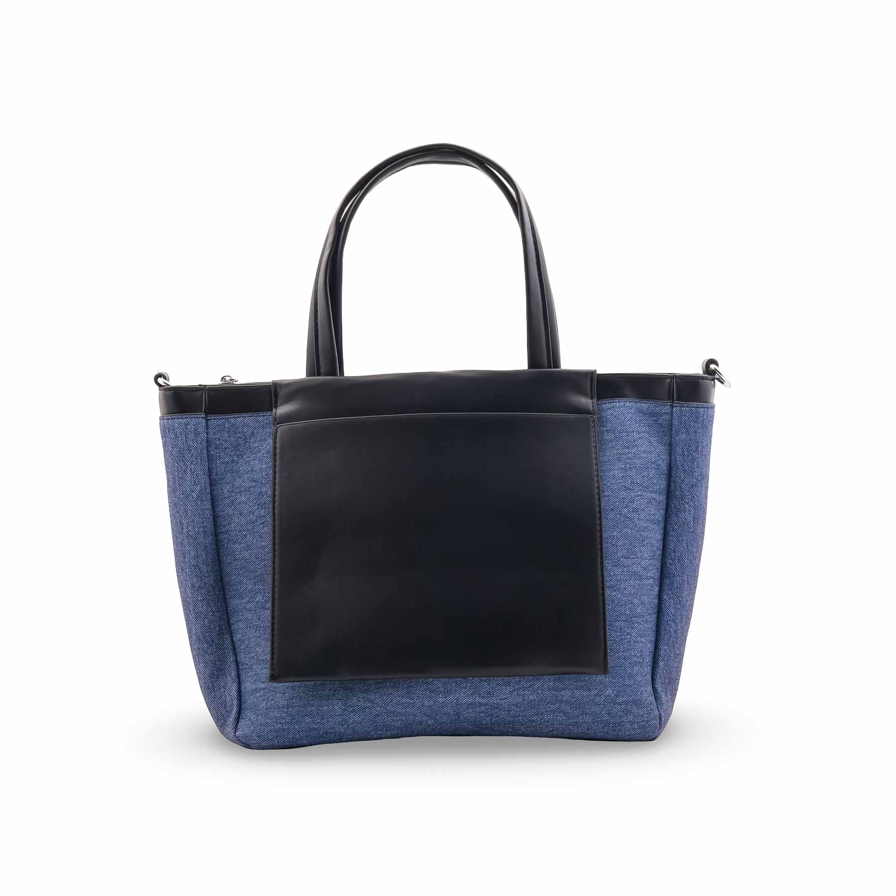 Blue Formal Shoulder Bag For Ladies P36475 - Image 2