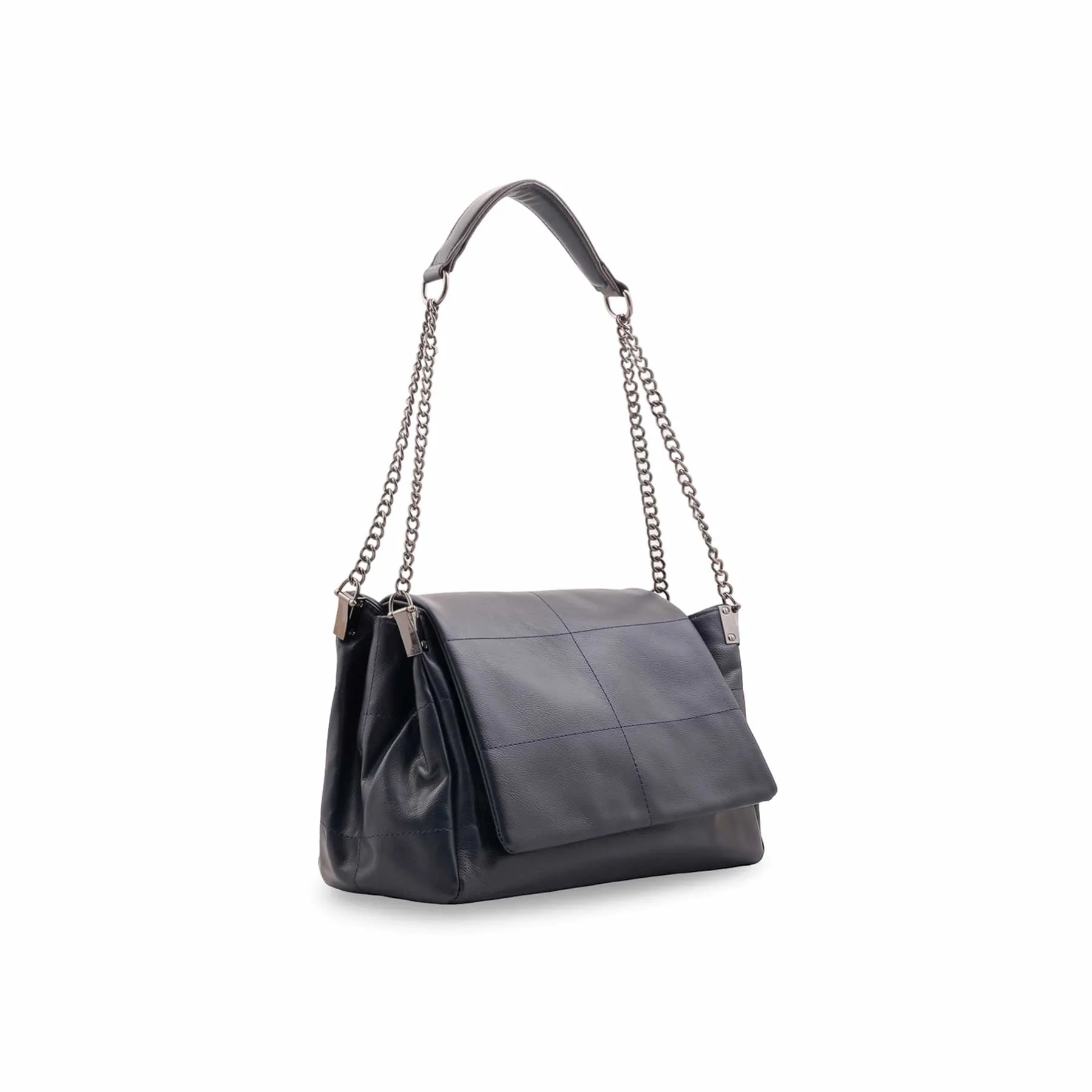 Blue Formal Shoulder Bag For Ladies P36476 - Image 3