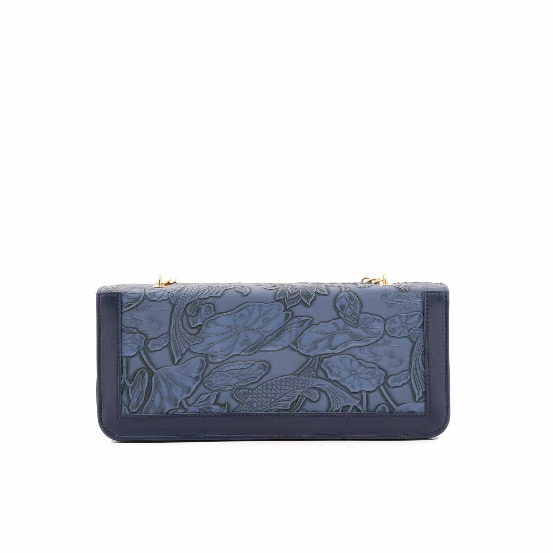Blue Formal Shoulder Bag For Women P56309 - Image 4