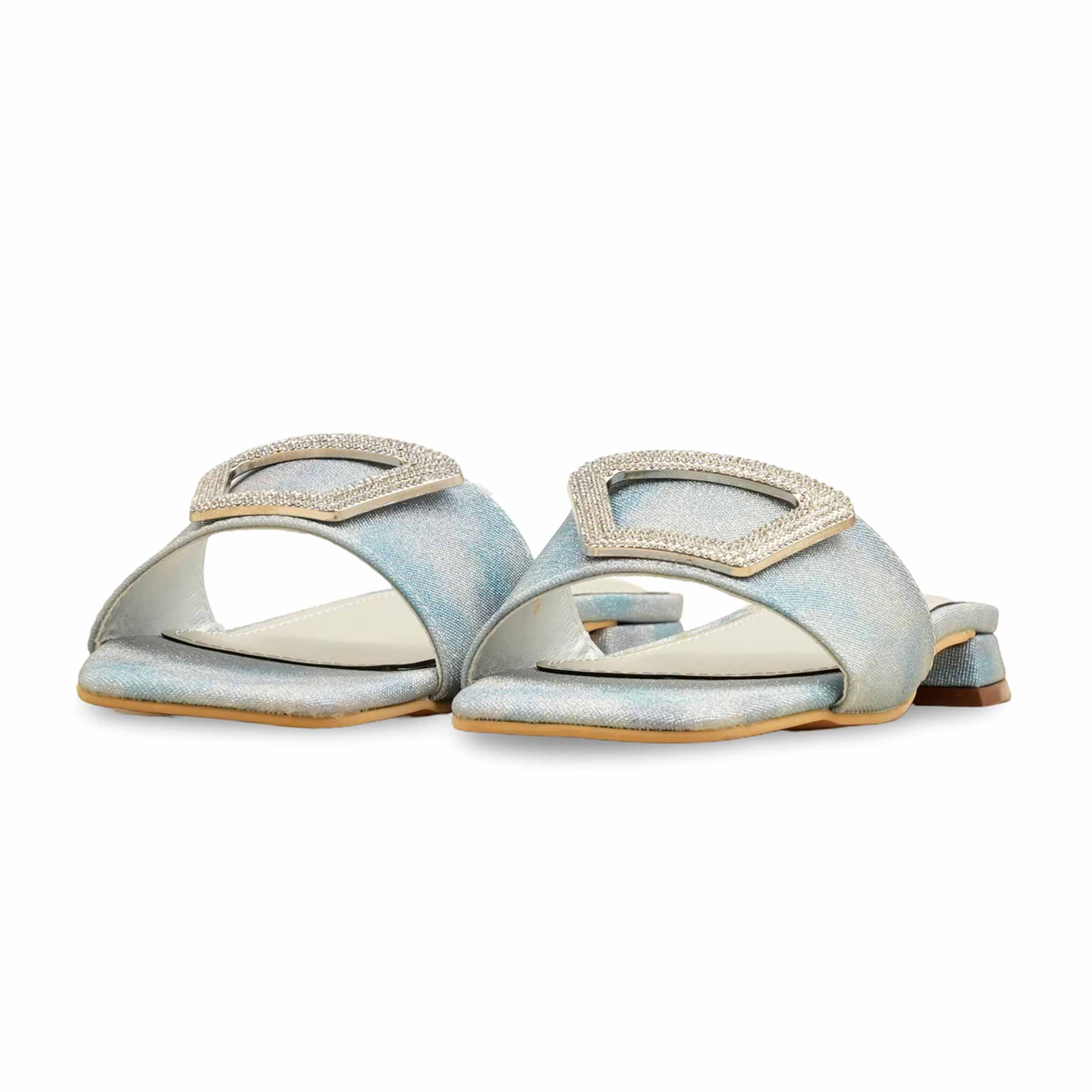 Blue Formal Slipper For Women FRS002 - Image 3