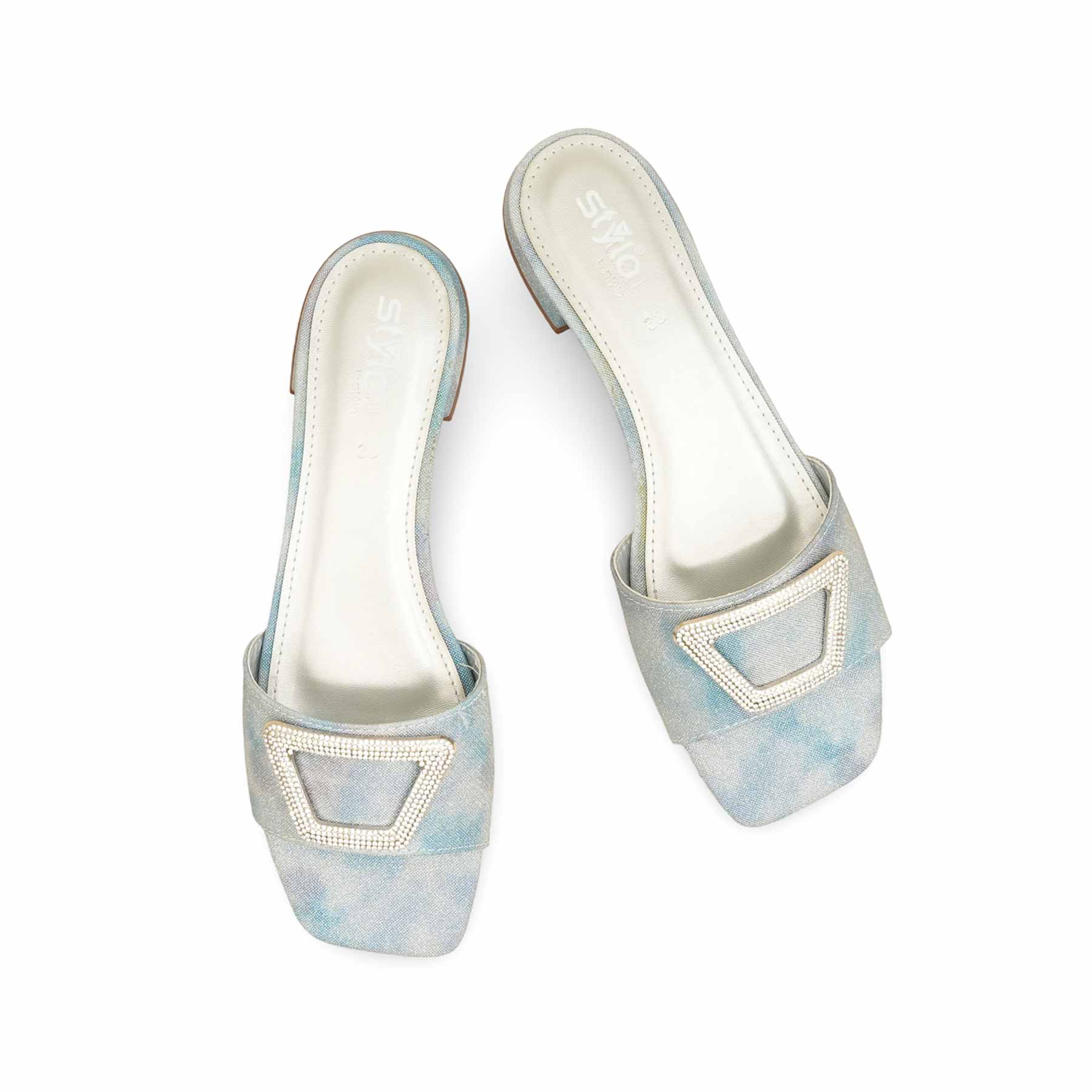 Blue Formal Slipper For Women FRS002 - Image 5