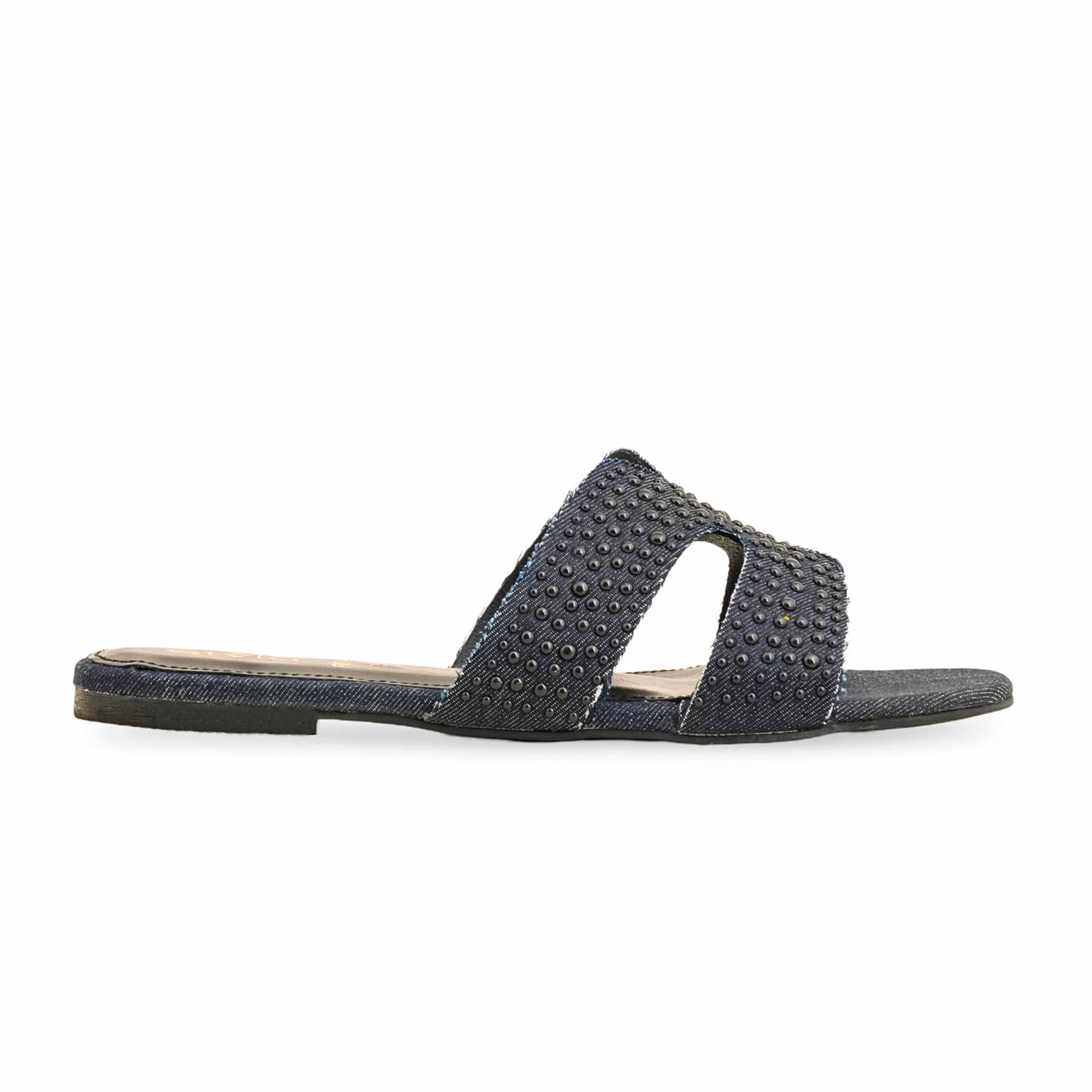 Blue Formal Slipper FR8334 - Image 2