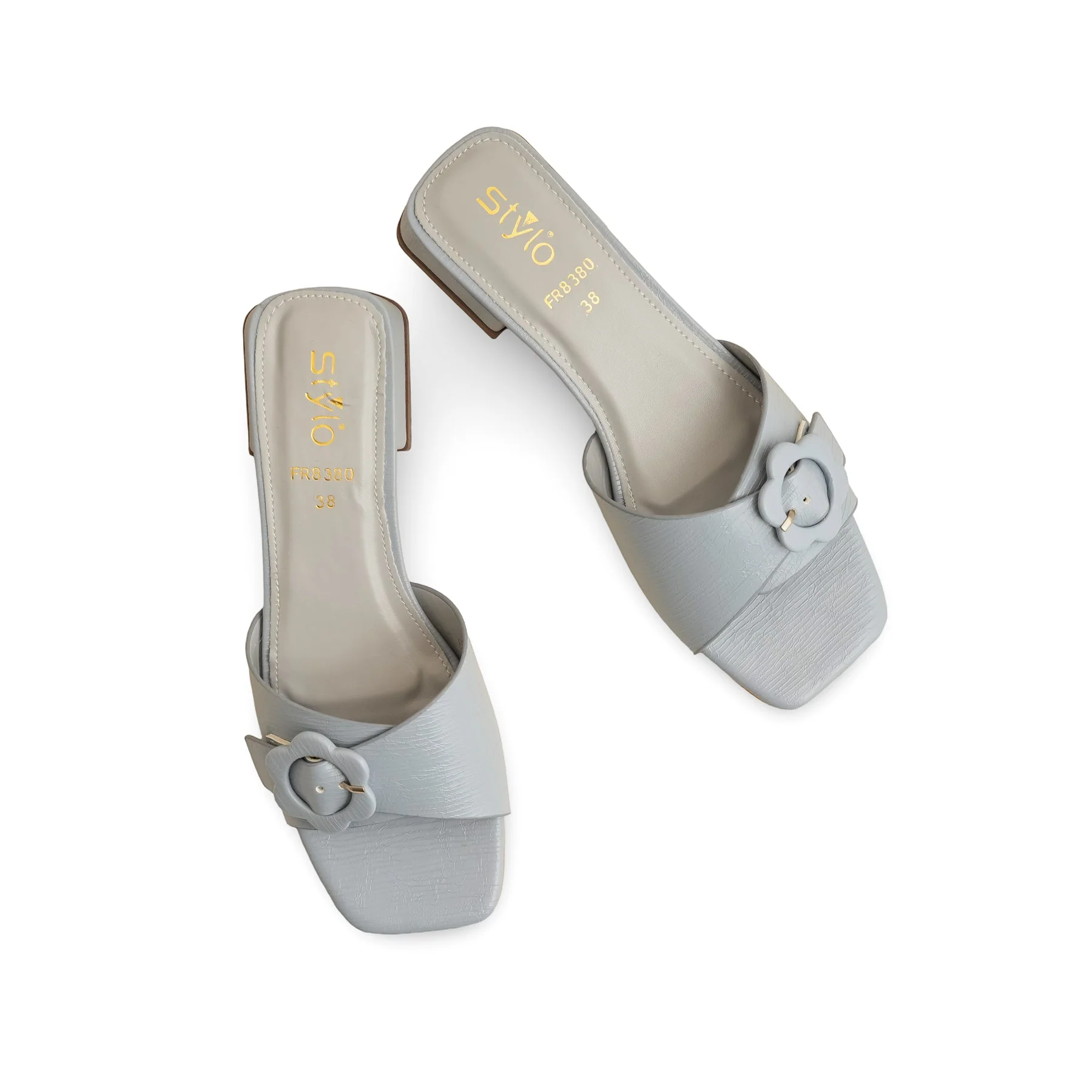 Blue Formal Slipper FR8380 - Image 5