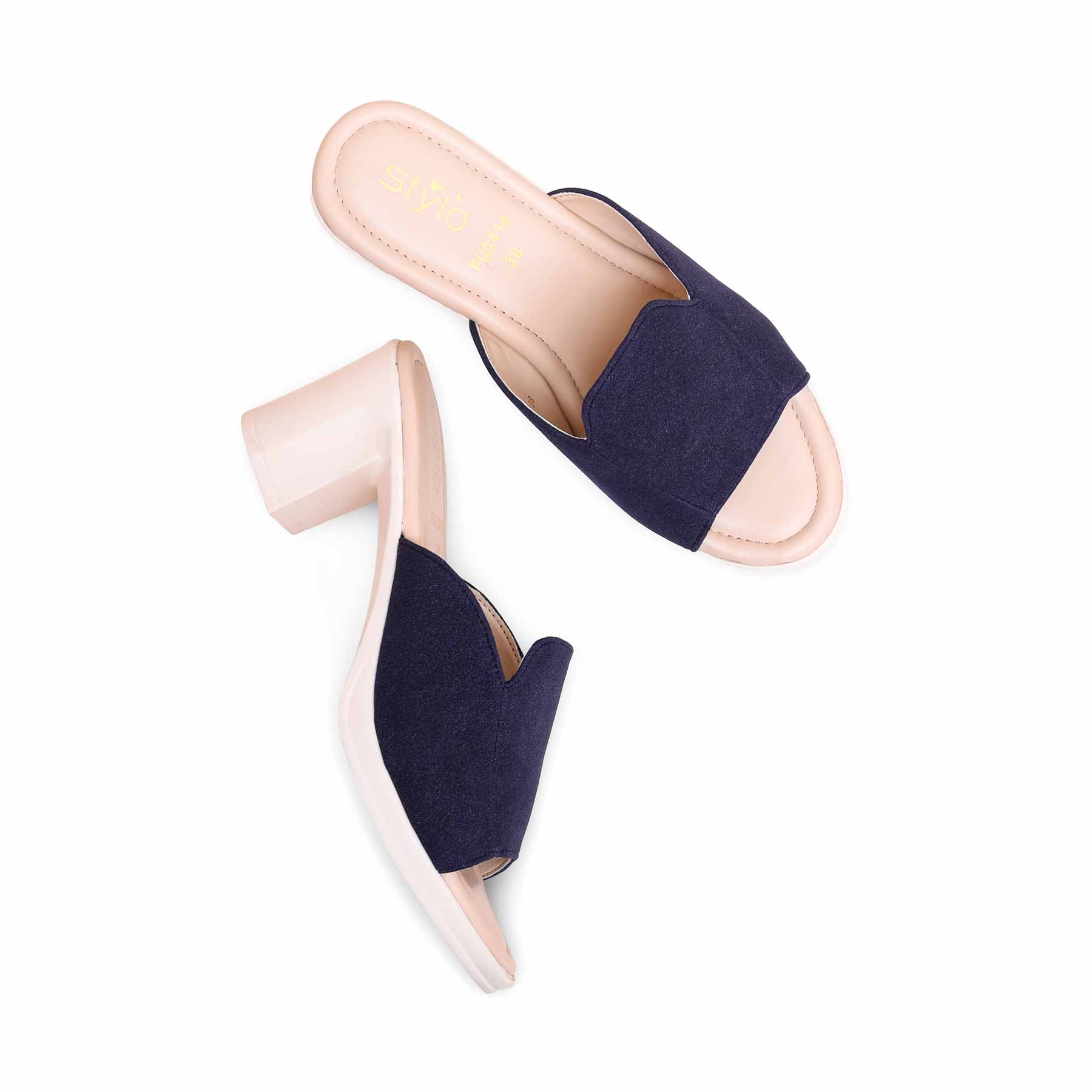 Blue Formal Slipper PU0414 - Image 4