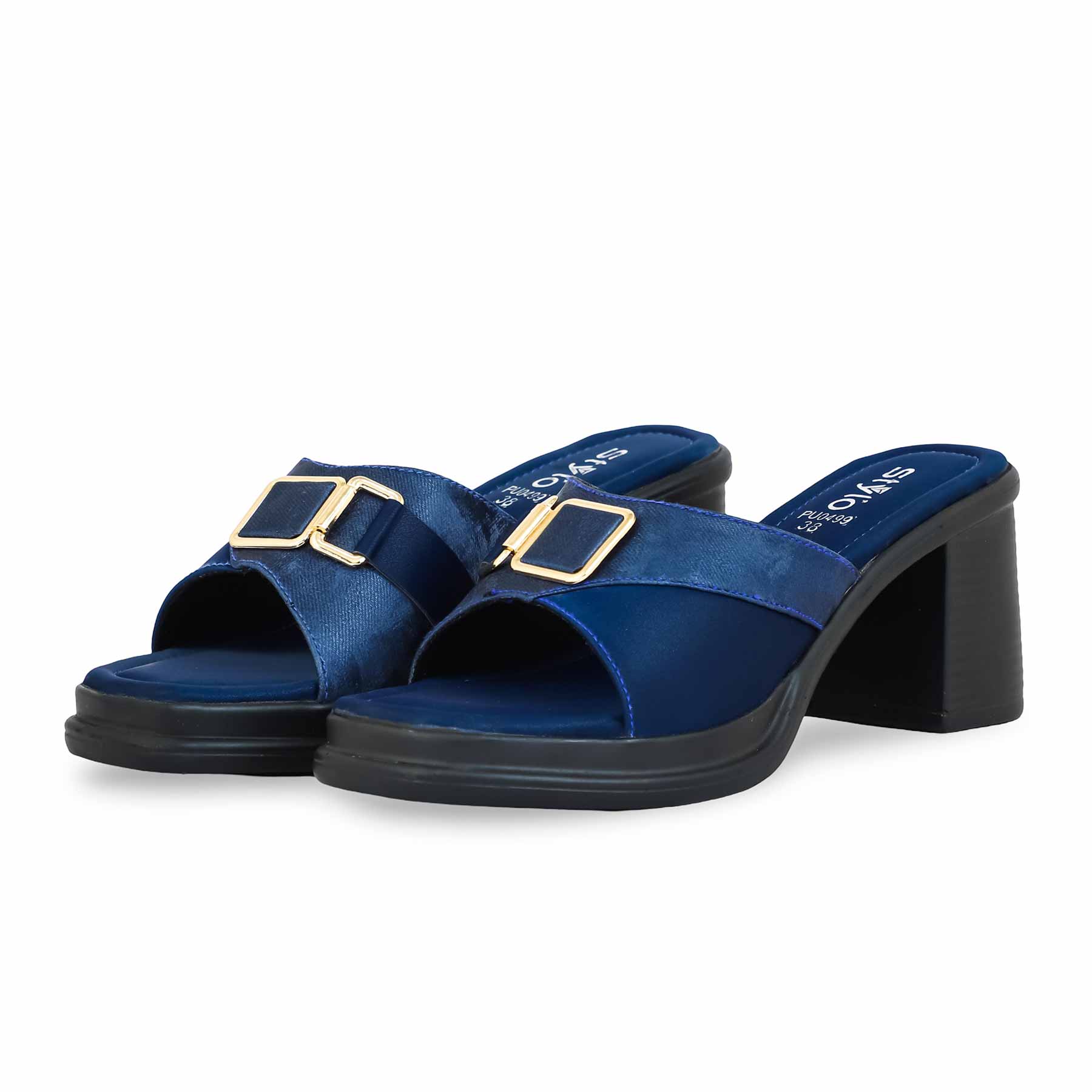 Blue Formal Slipper PU0499 - Image 3
