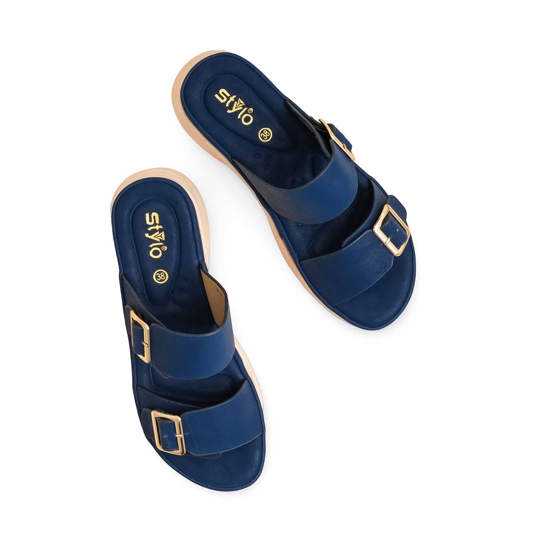 Blue Formal Women Slipper PU0585 - Image 5
