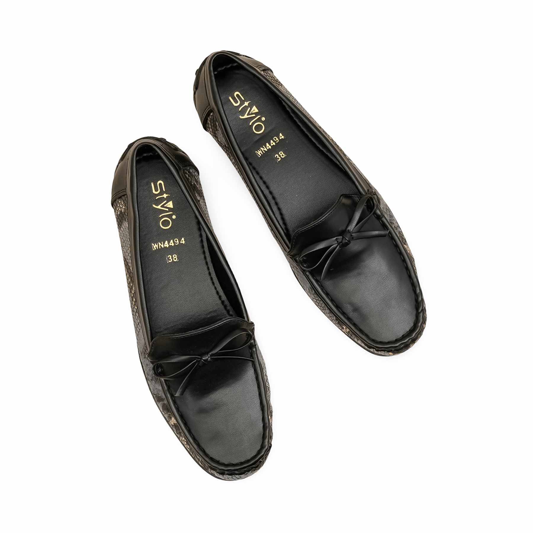 Blue Moccasin For Women WN4494 - Image 5