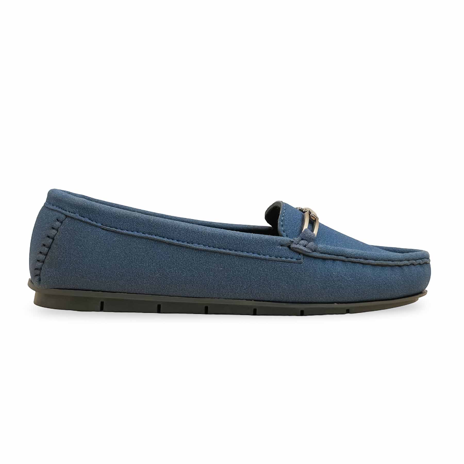Blue Moccasin For Women WN4505 - Image 3