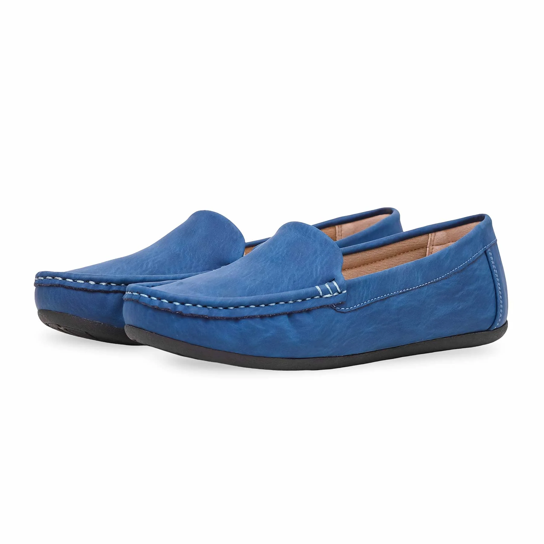 Women's Blue Moccasin WN4409 - Image 2