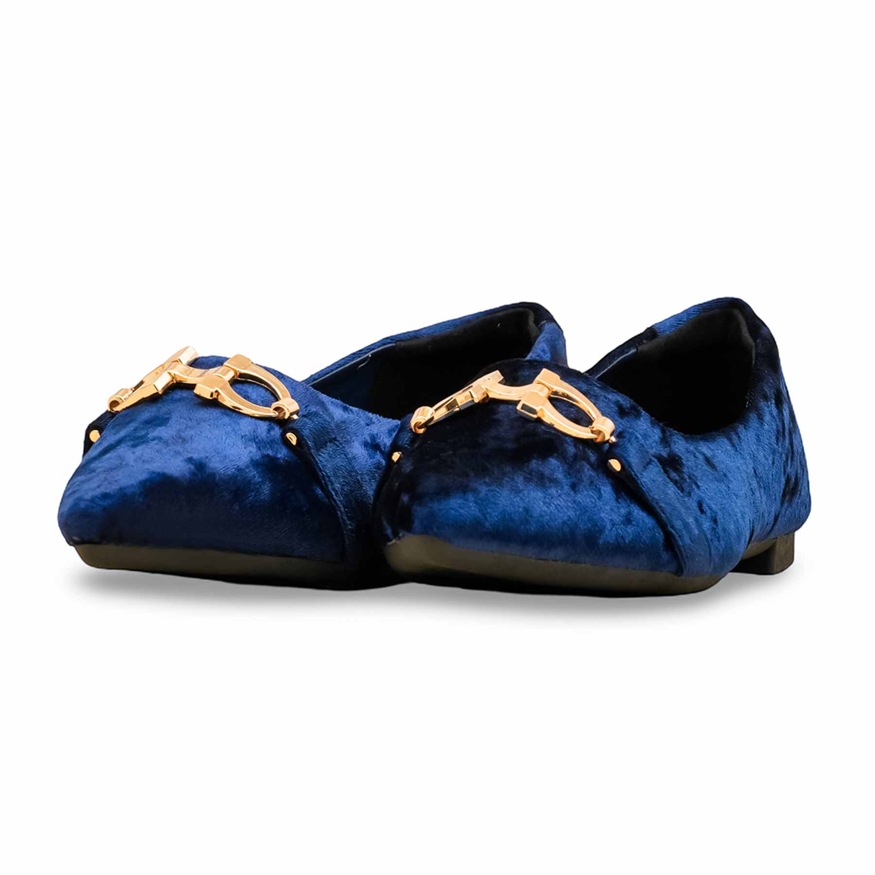 Blue Pumps For Ladies WN1294 - Image 3