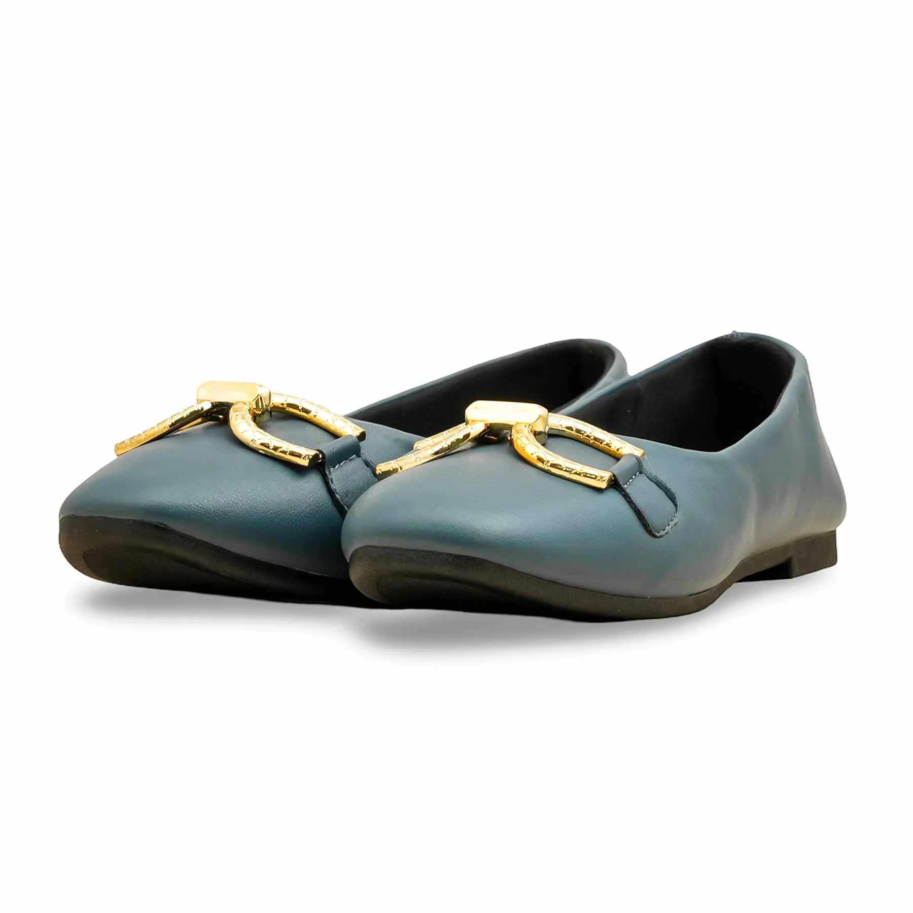 Blue Pumps For Ladies WN5410 - Image 4