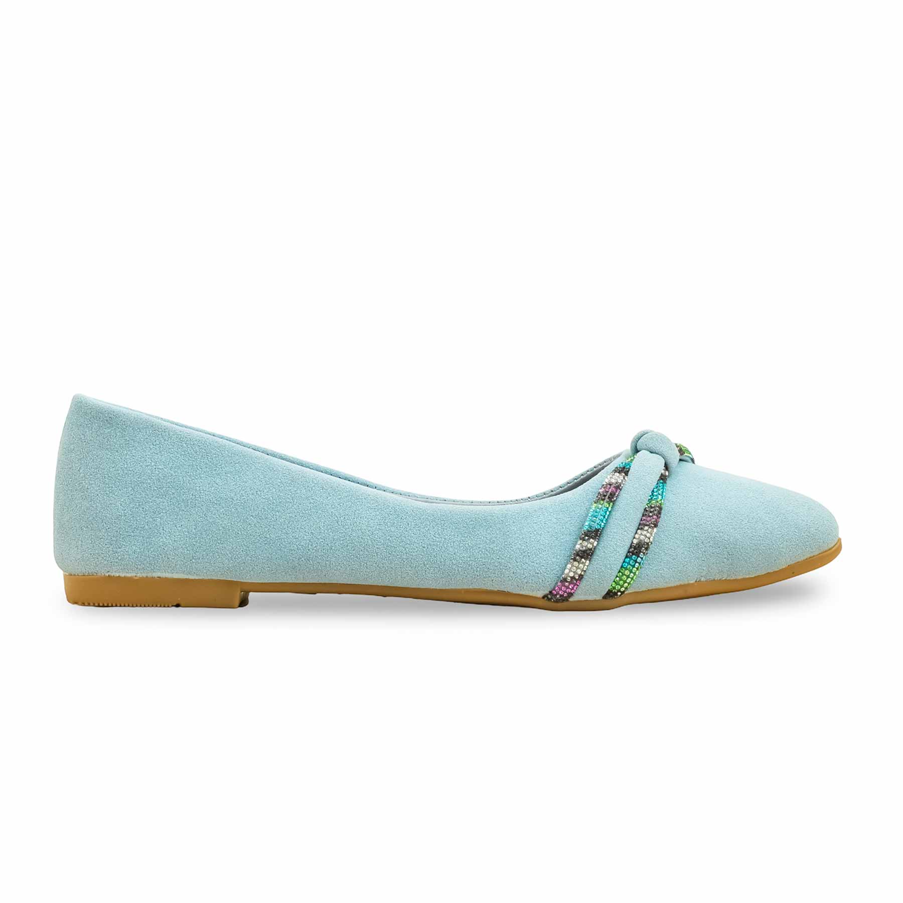 Blue Pumps For Women WN1268 - Image 2