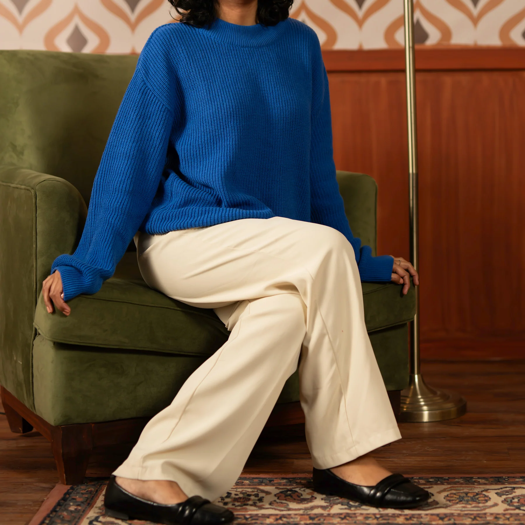Blue Winter Sweater PN4606 - Image 2
