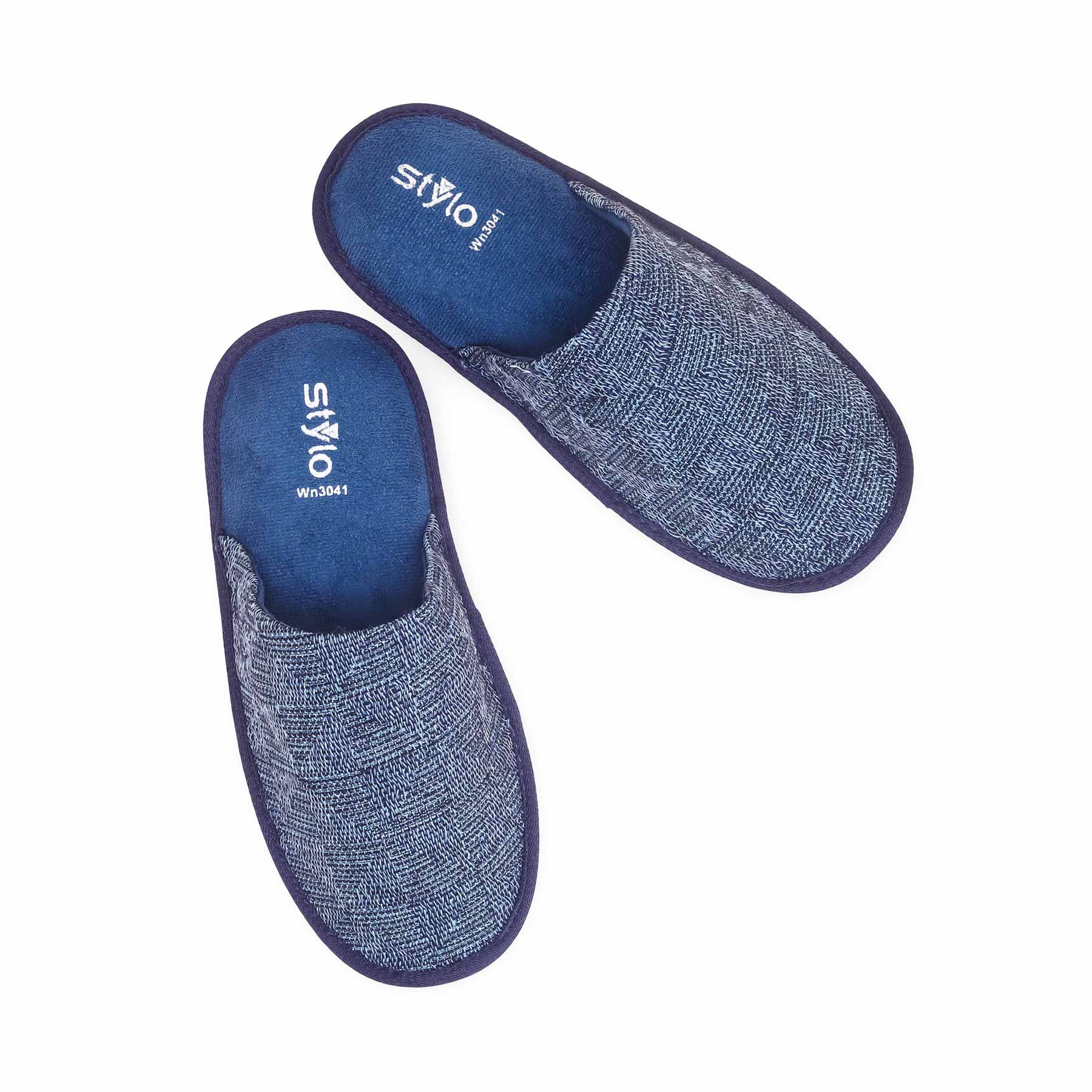 Blue Warm Slipper WN3041 - Image 5