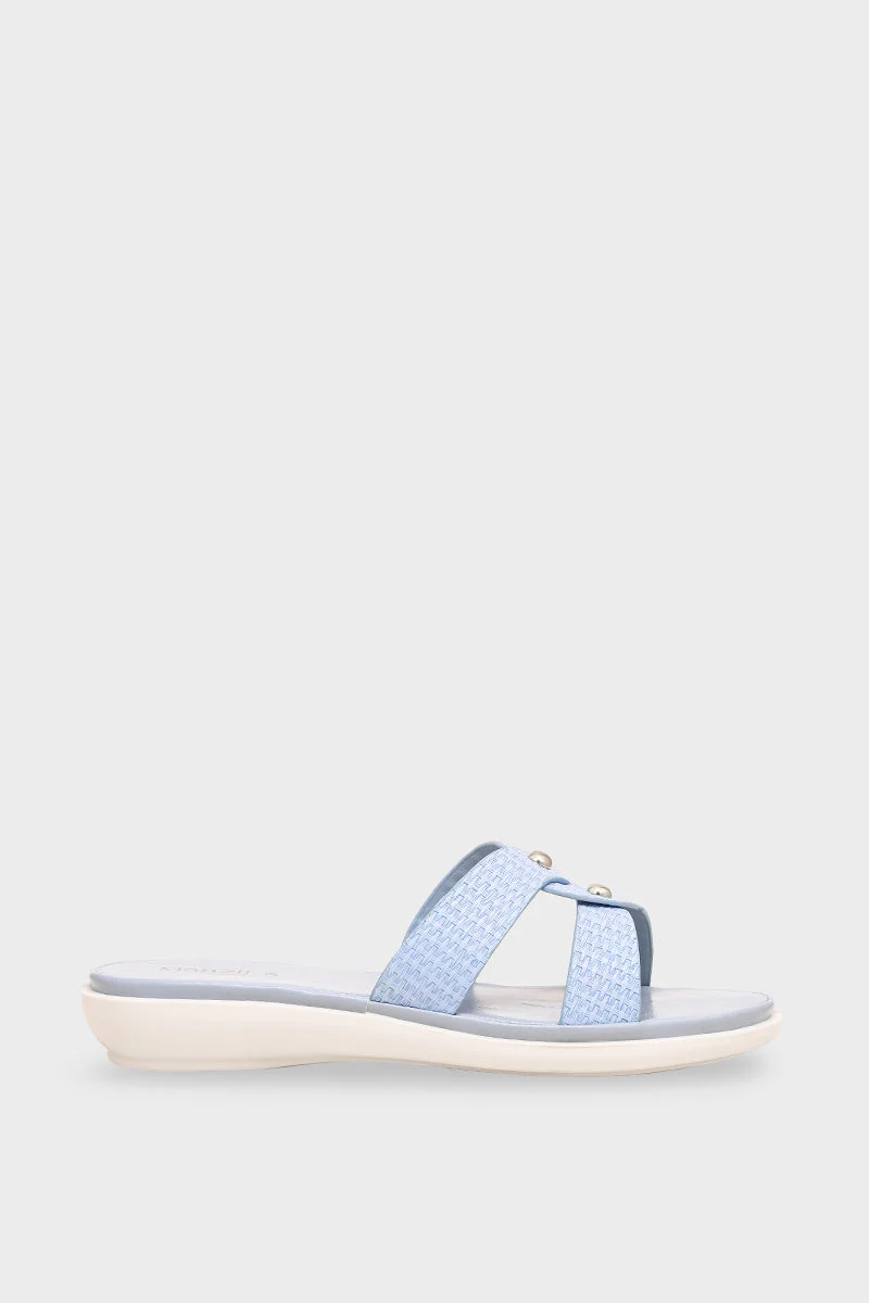 Blue Women Casual Slipper - M1139790 - Image 5