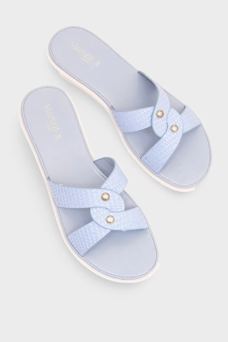 Blue Women Casual Slipper - M1139790 - Image 7