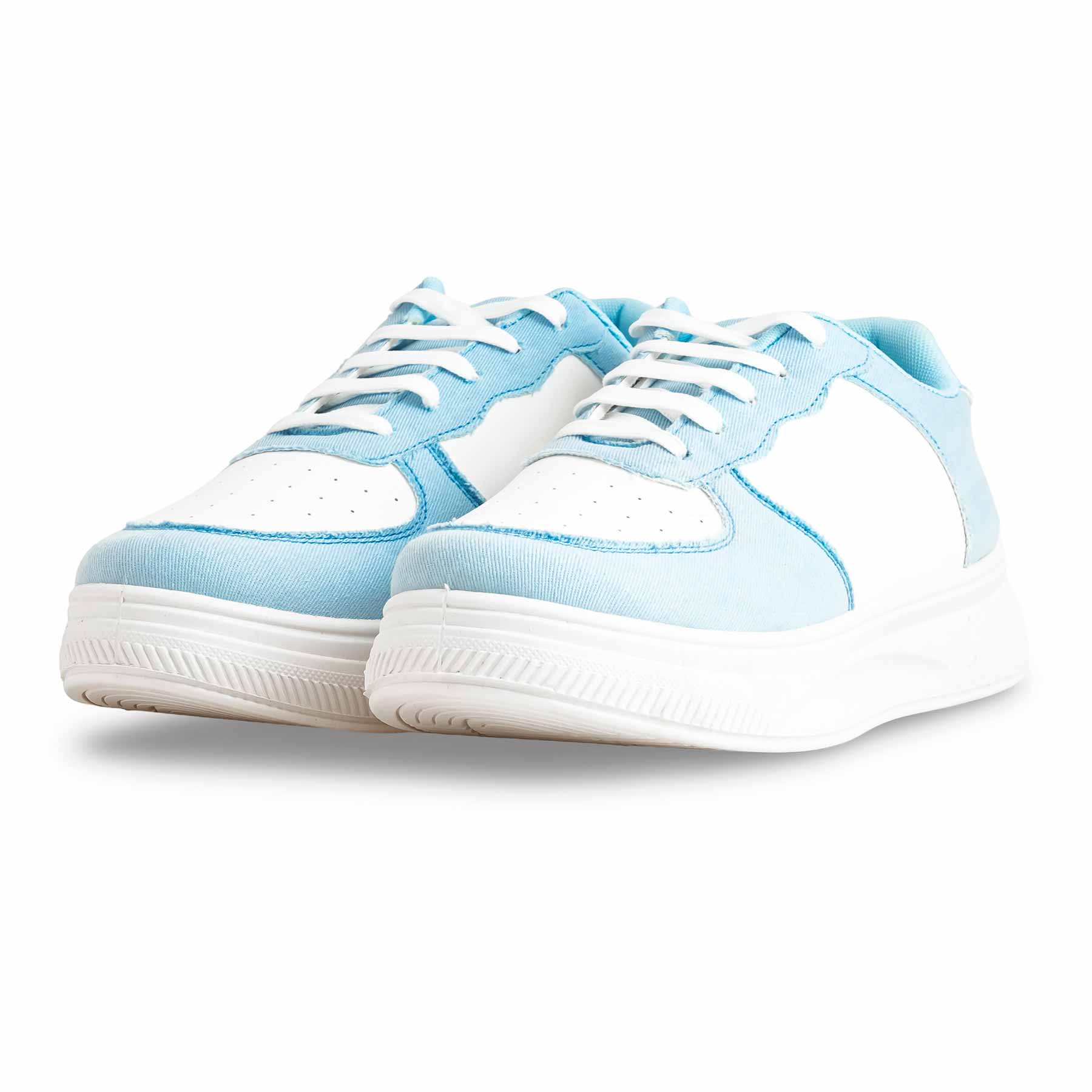 Blue Women Casual Sneaker AT7431 - Image 3