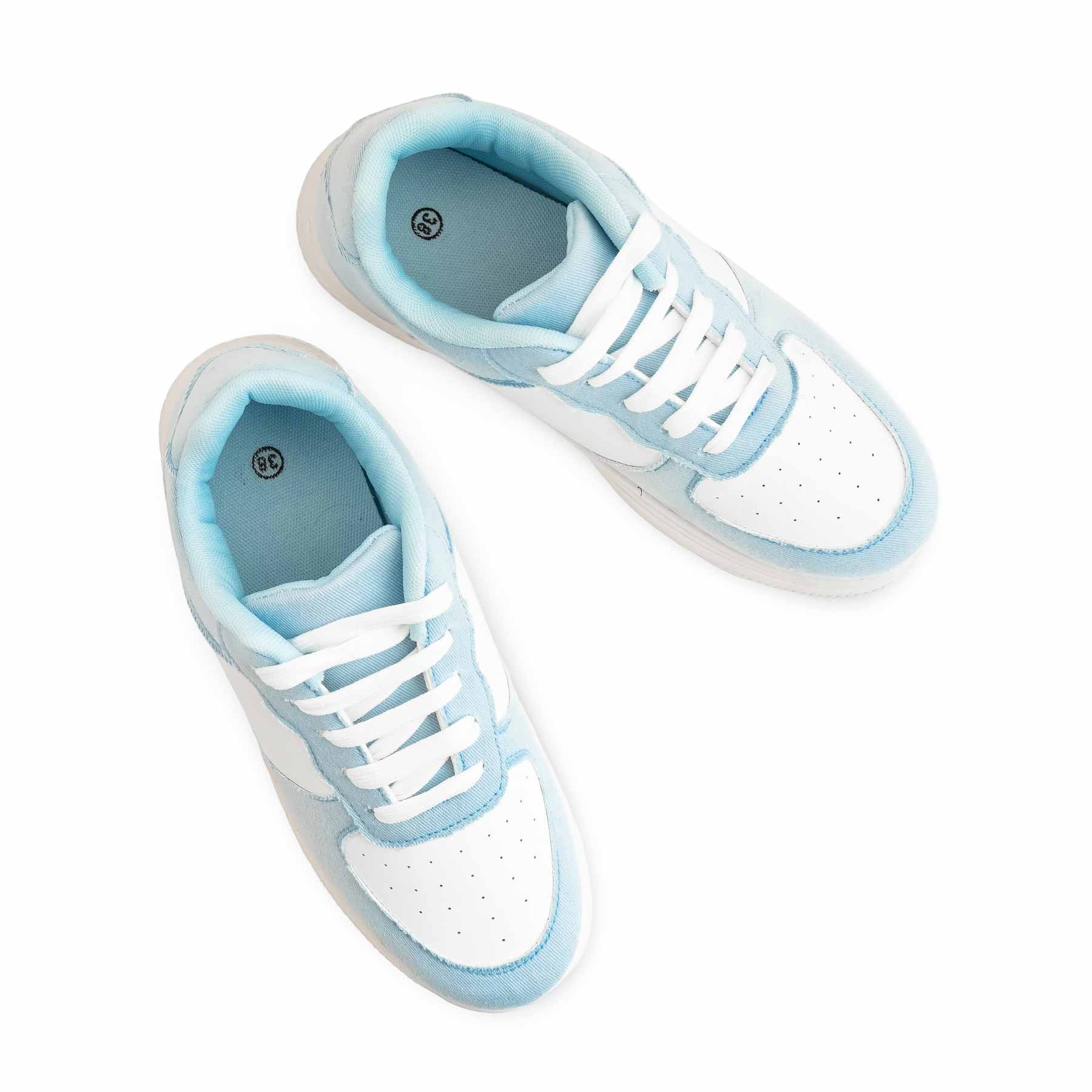 Blue Women Casual Sneaker AT7431 - Image 5