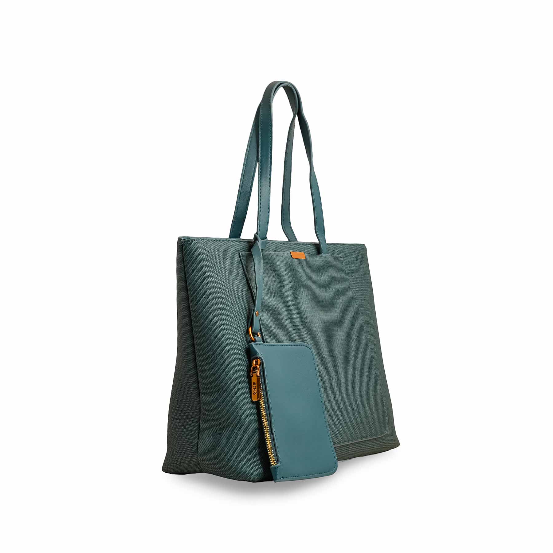 Blue Women Formal Shoulder Bag P36227 - Image 3