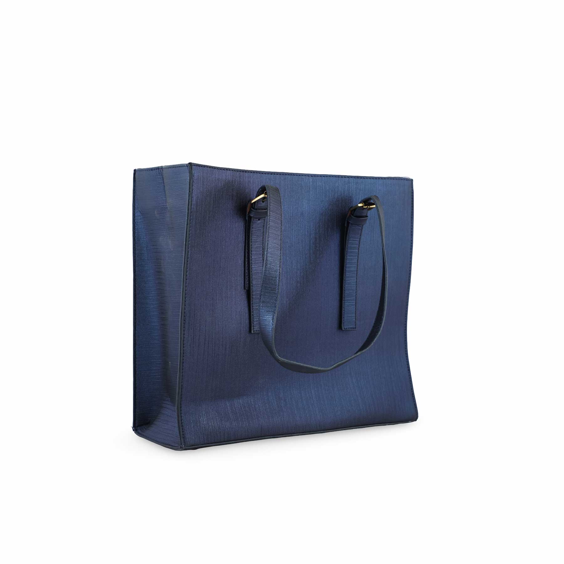 Blue Women Formal Shoulder Bag P55674 - Image 2
