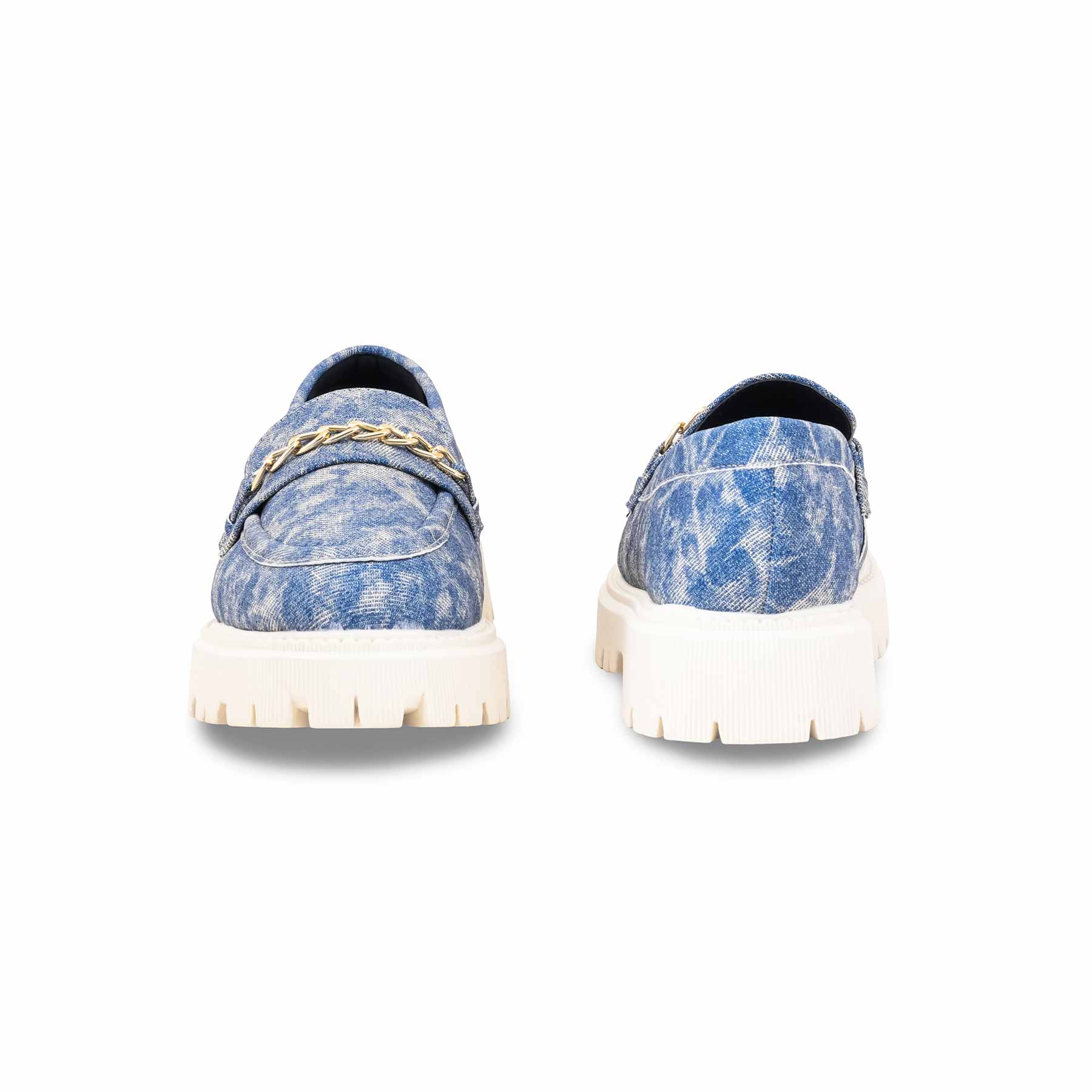 Blue Women Moccasin WN4532 - Image 4