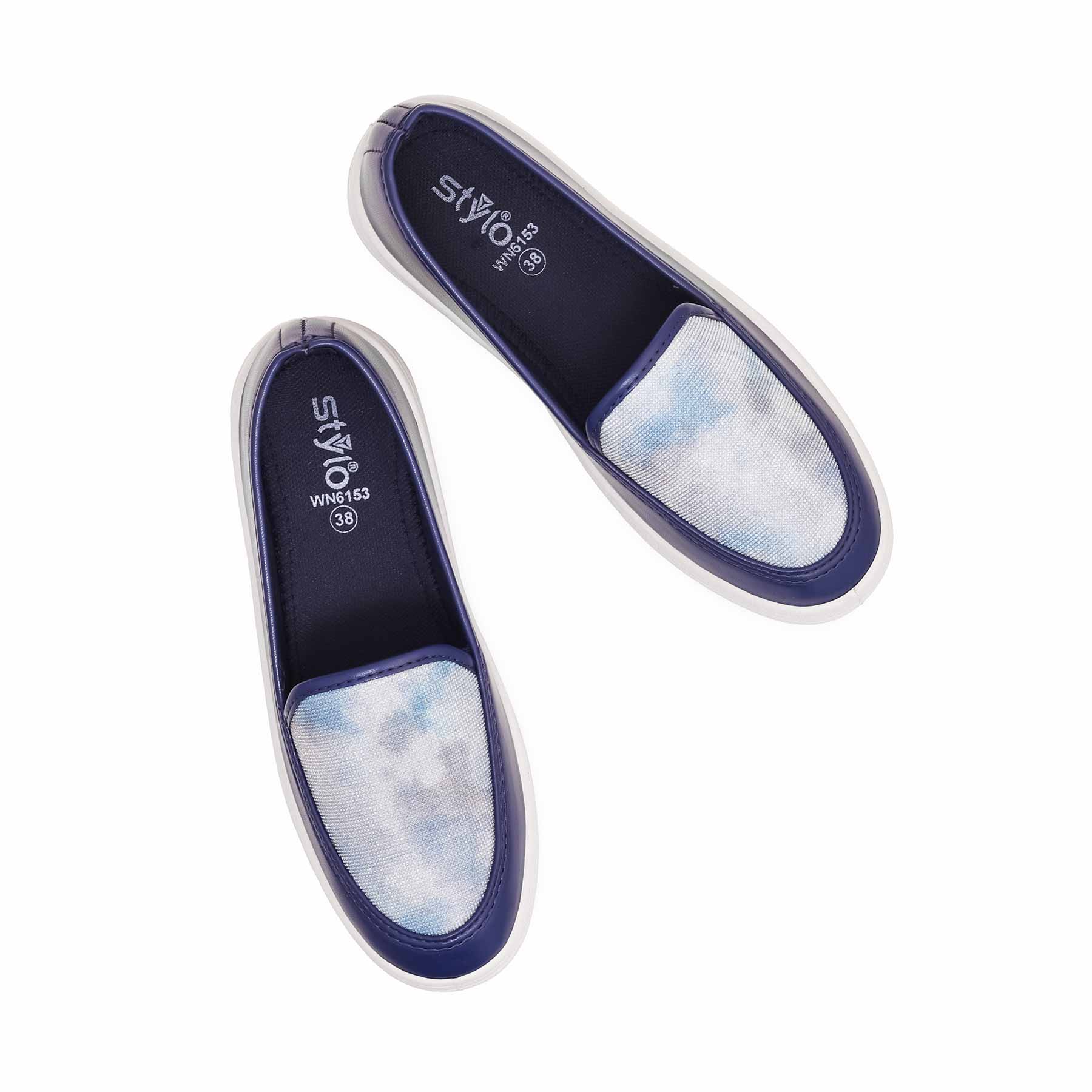 Blue Women Sneaker WN6153 - Image 4