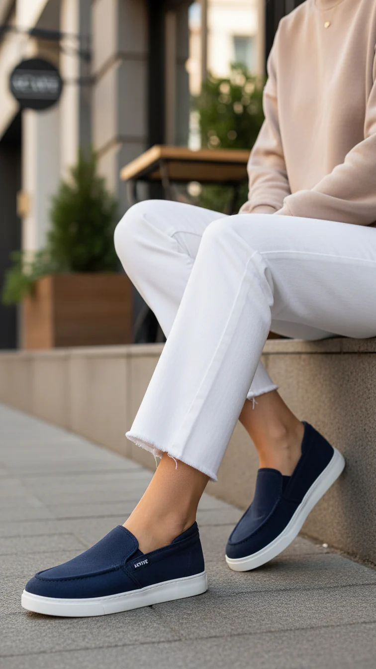 Blue Women Sneaker WN6171