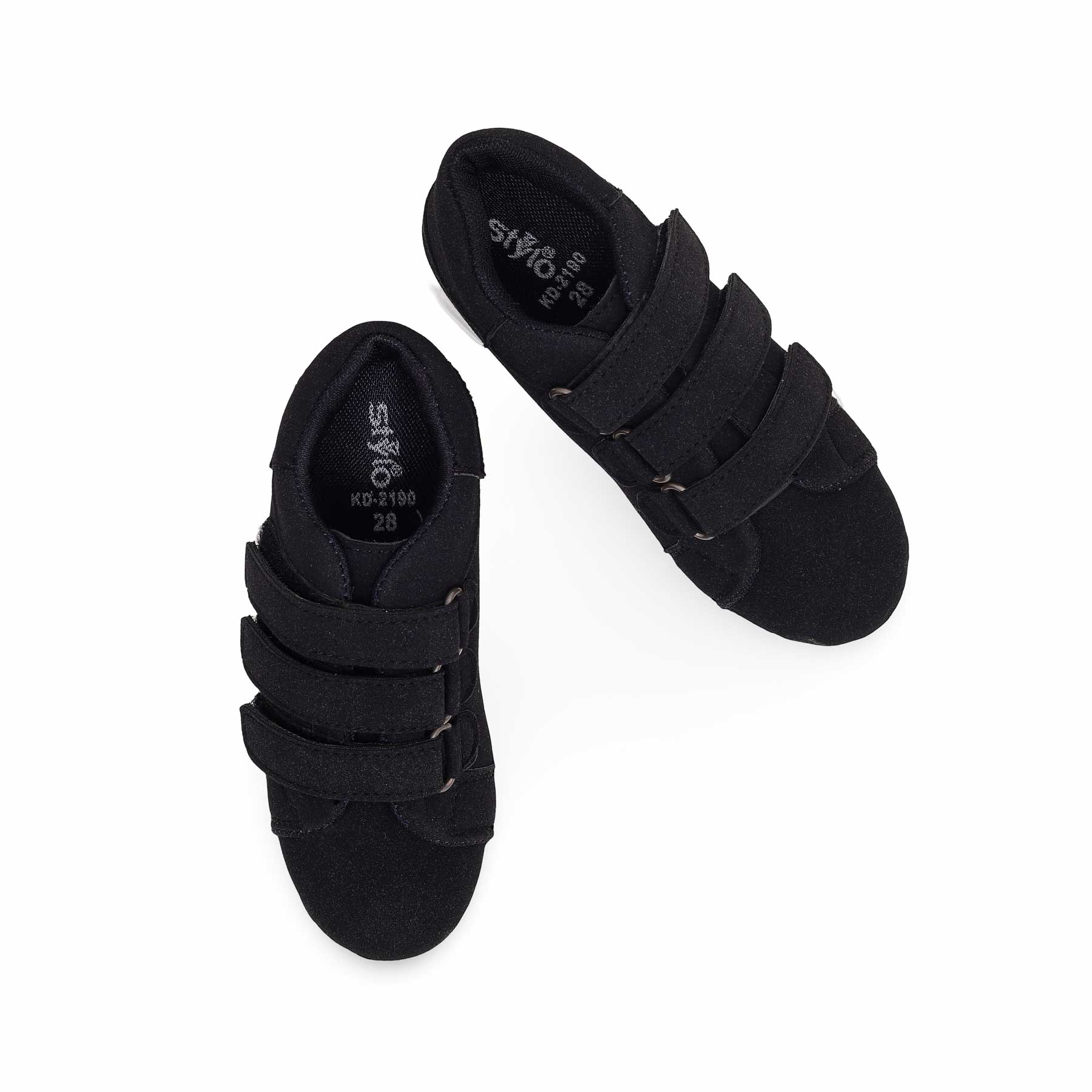 Boys Black Casual Canvas KD2190 - Image 5