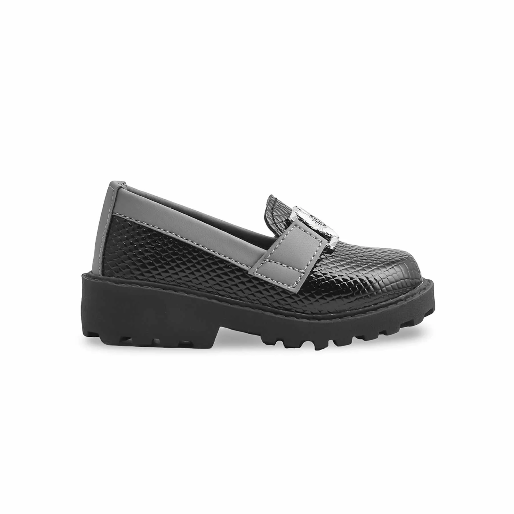 Boys Black Casual Canvas KD2317 - Image 2