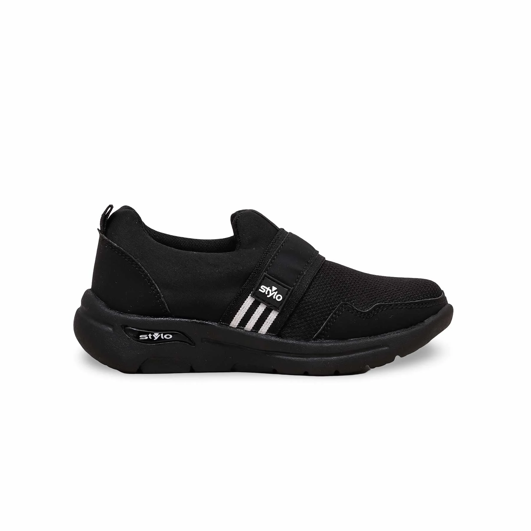Boys Black Casual Canvas KD2327 - Image 2
