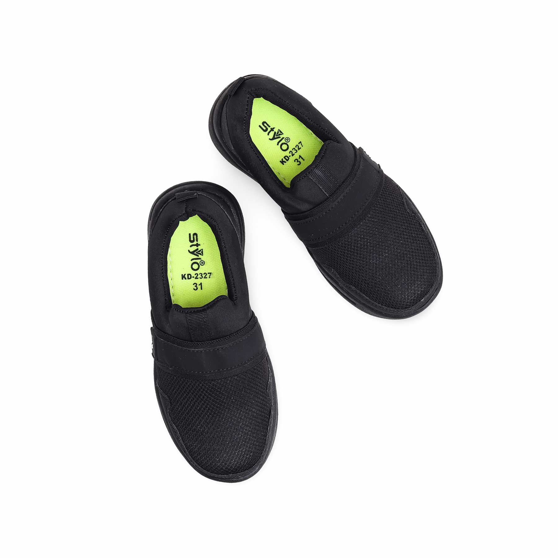 Boys Black Casual Canvas KD2327 - Image 5