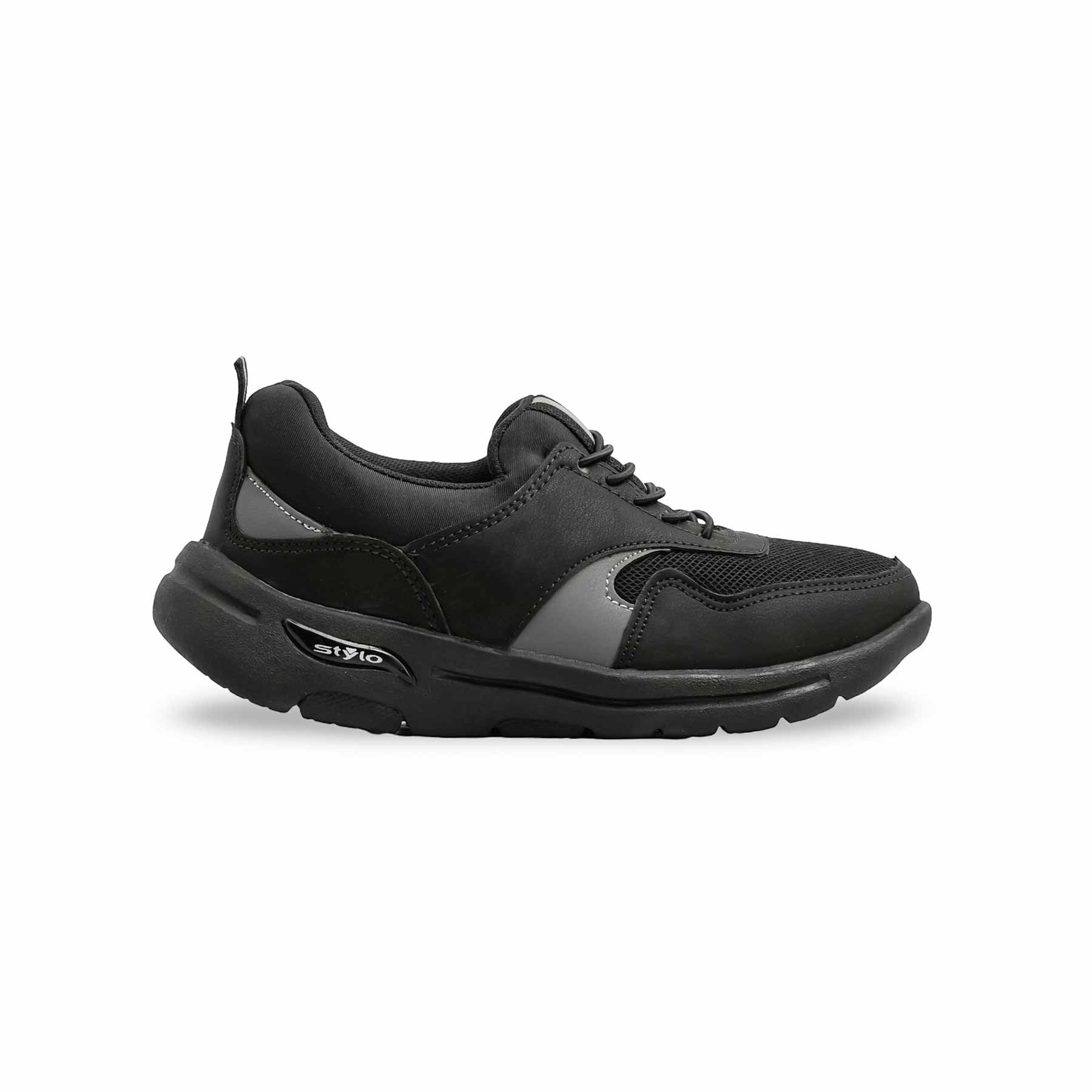 Boys Black Casual Canvas KD2534 - Image 2