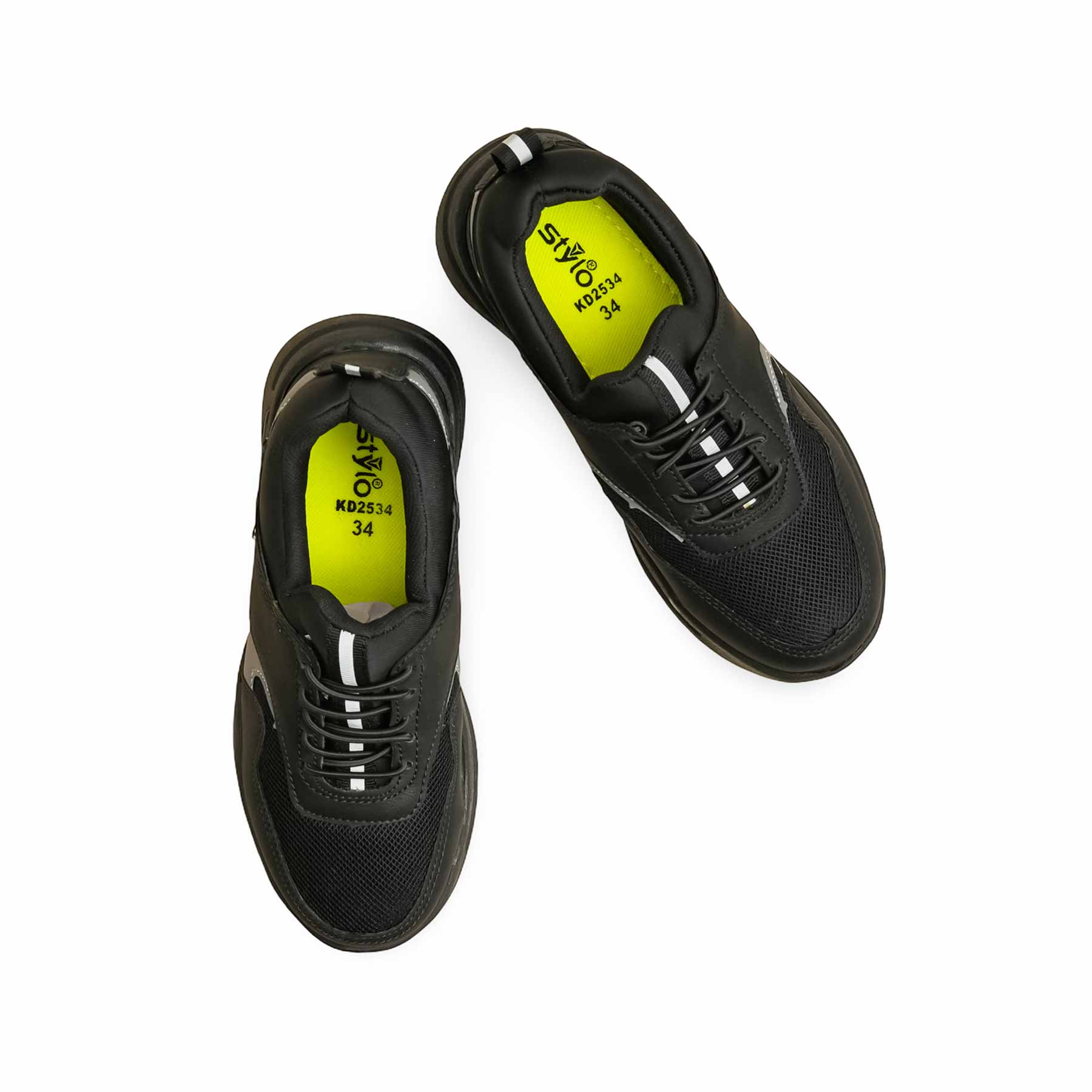 Boys Black Casual Canvas KD2534 - Image 5