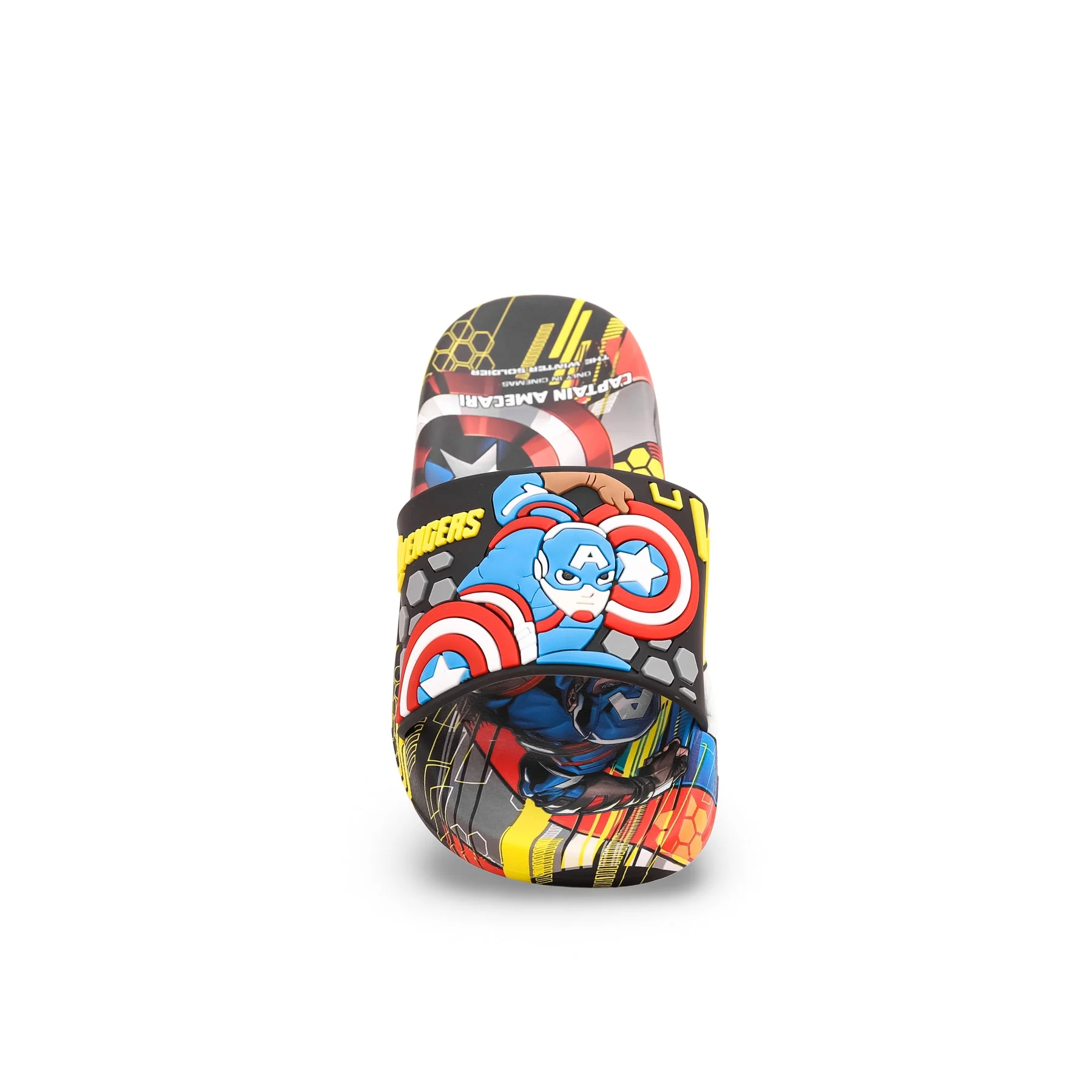 Boys Black Casual Flip Flop KD4697 - Image 3