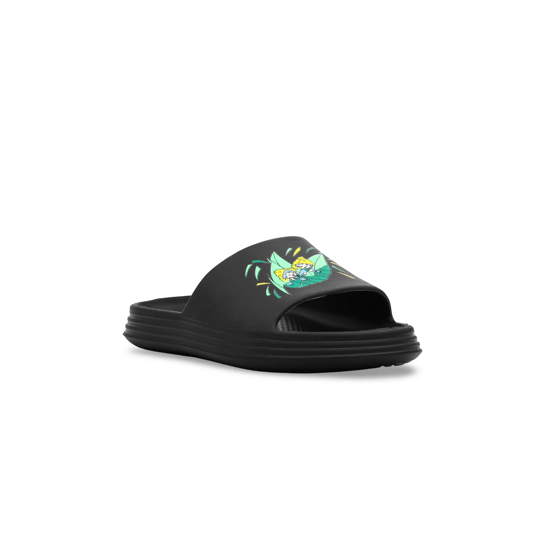 Boys Black Casual Flip Flop KD5488 - Image 2