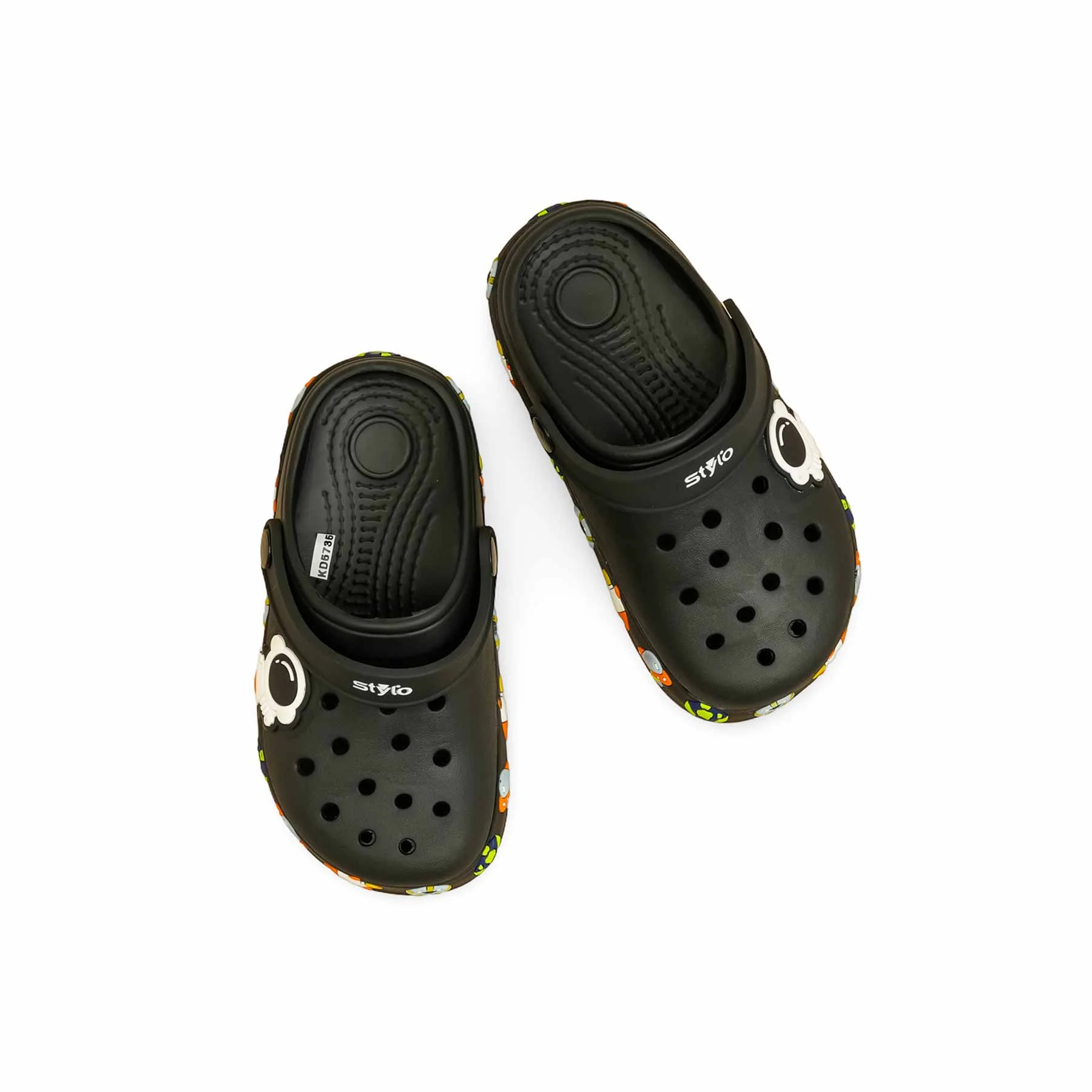 Boys Black Casual Flip Flop KD5735 - Image 5