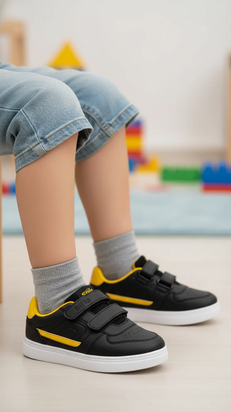Boys Black Casual Jogger KD8144