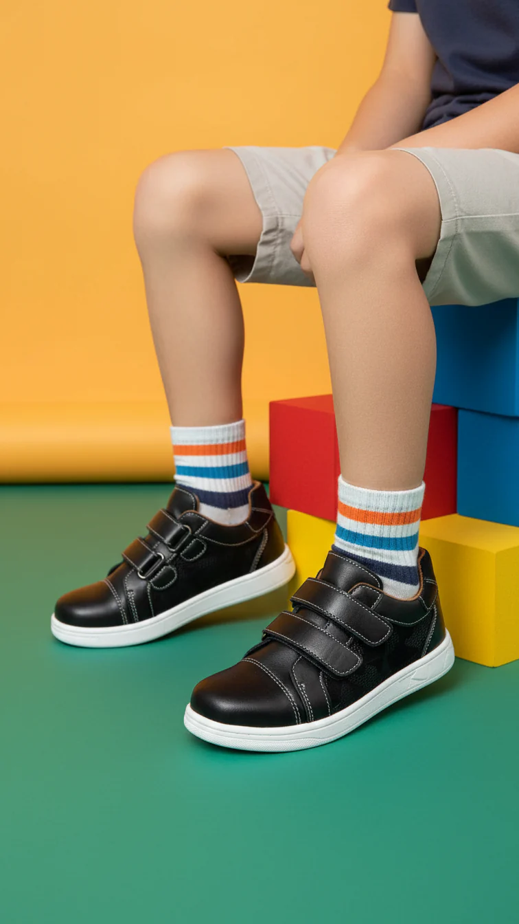 Boys Black Casual Joggers KD1690
