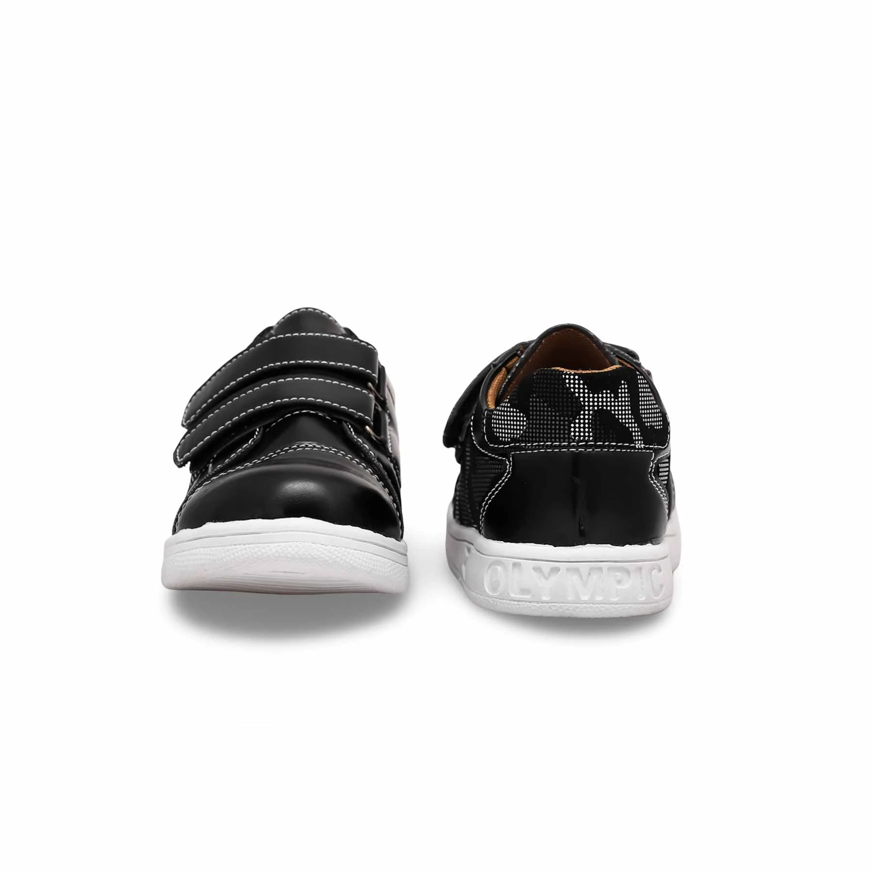 Boys Black Casual Joggers KD1690 - Image 4