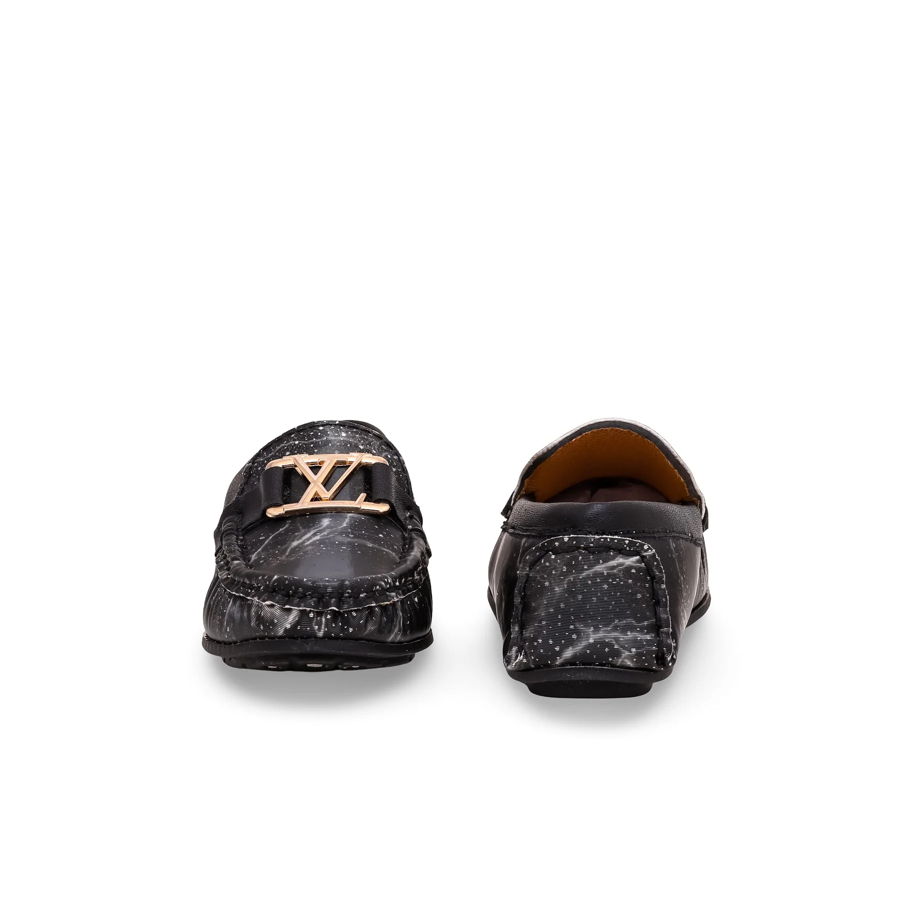 Boys Black Casual Moccasin KD0980 - Image 4