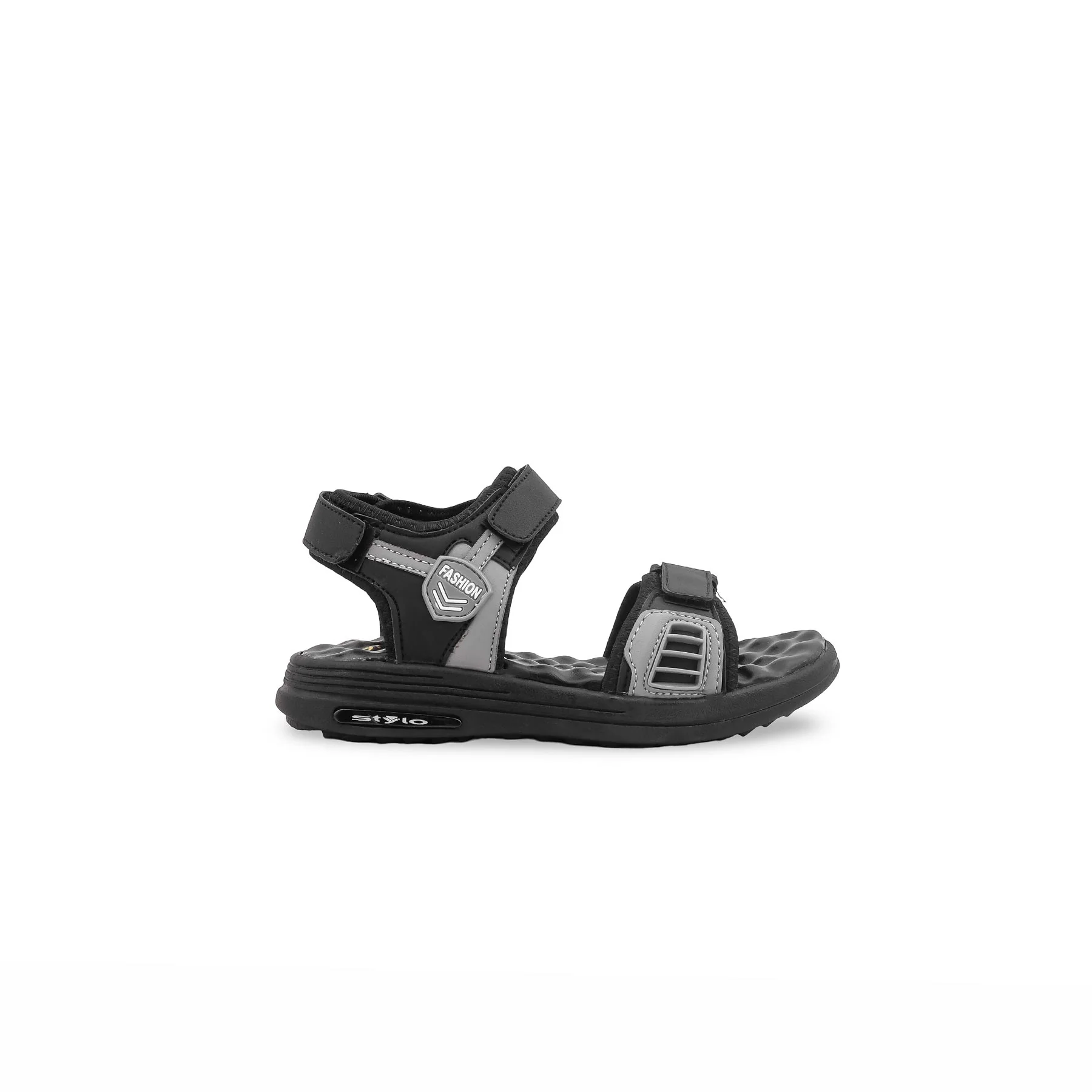 Boys Black Casual Sandal KD2686 - Image 2