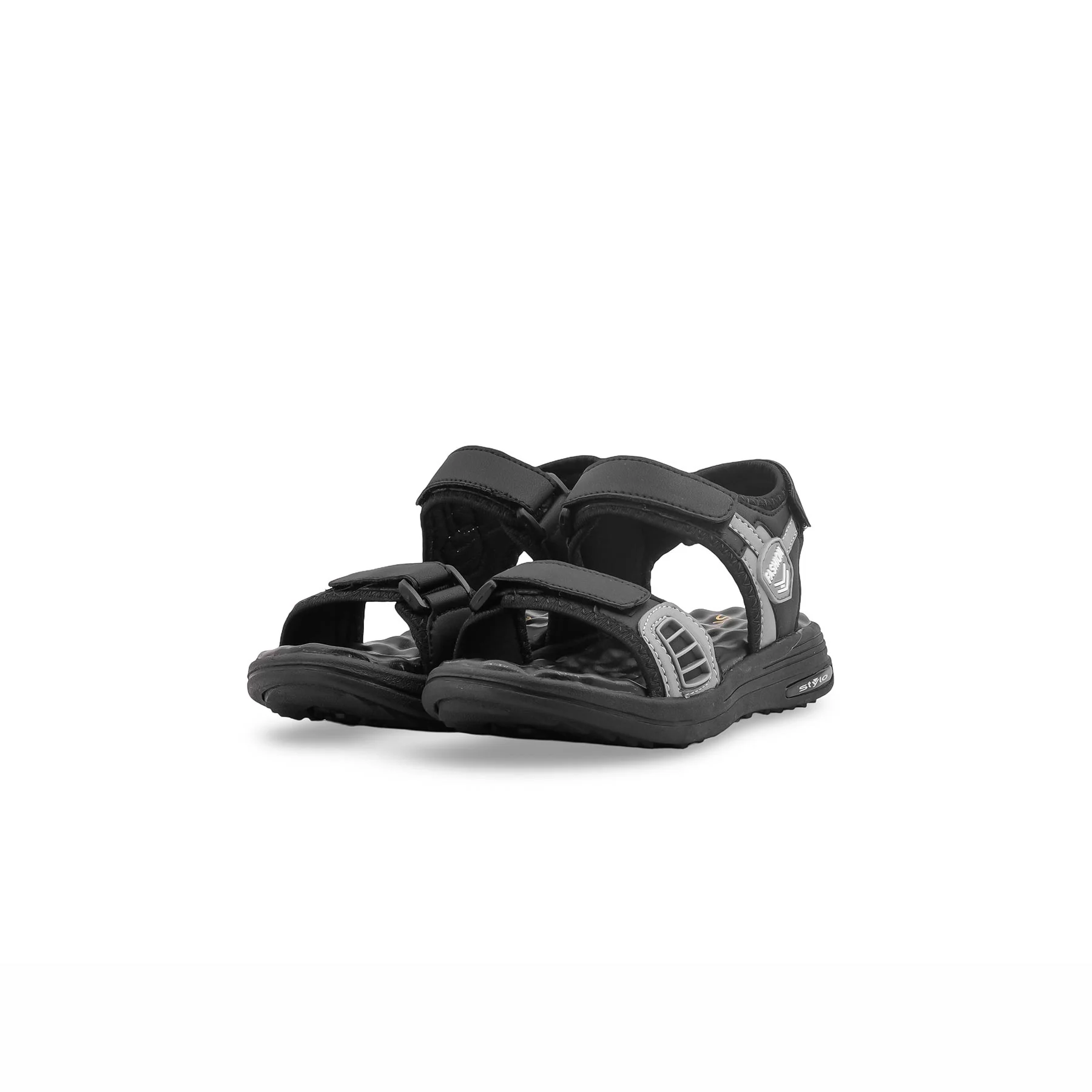Boys Black Casual Sandal KD2686 - Image 3