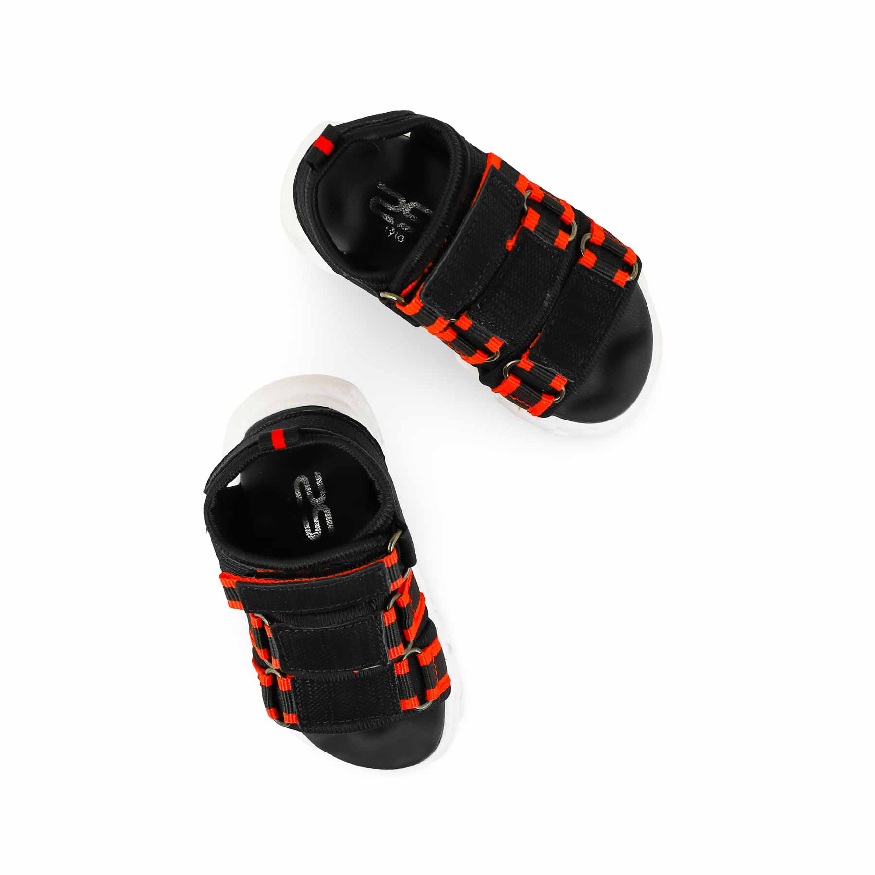 Boys Black Casual Sandal KD4754 - Image 5