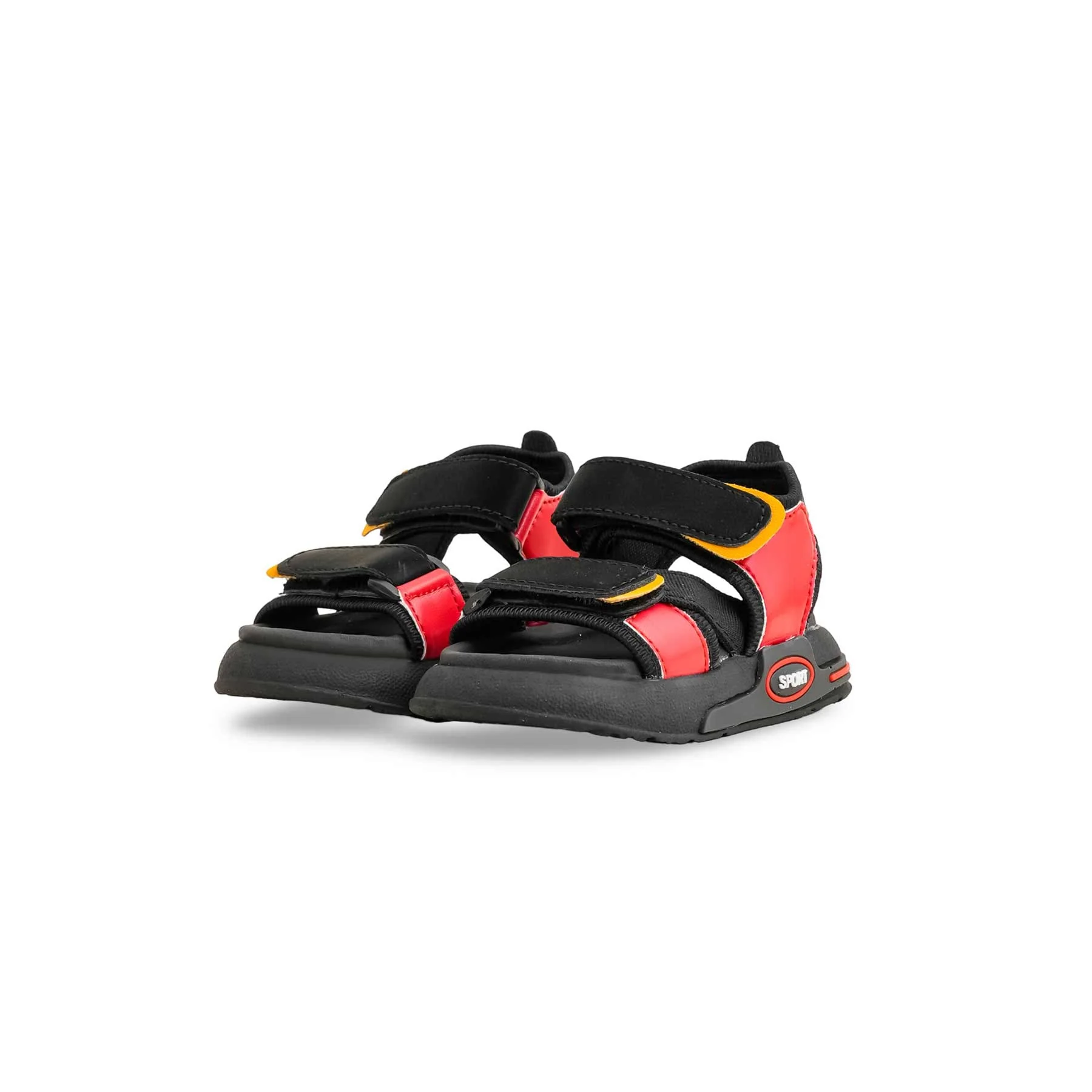 Boys Black Casual Sandal KD4762 - Image 3