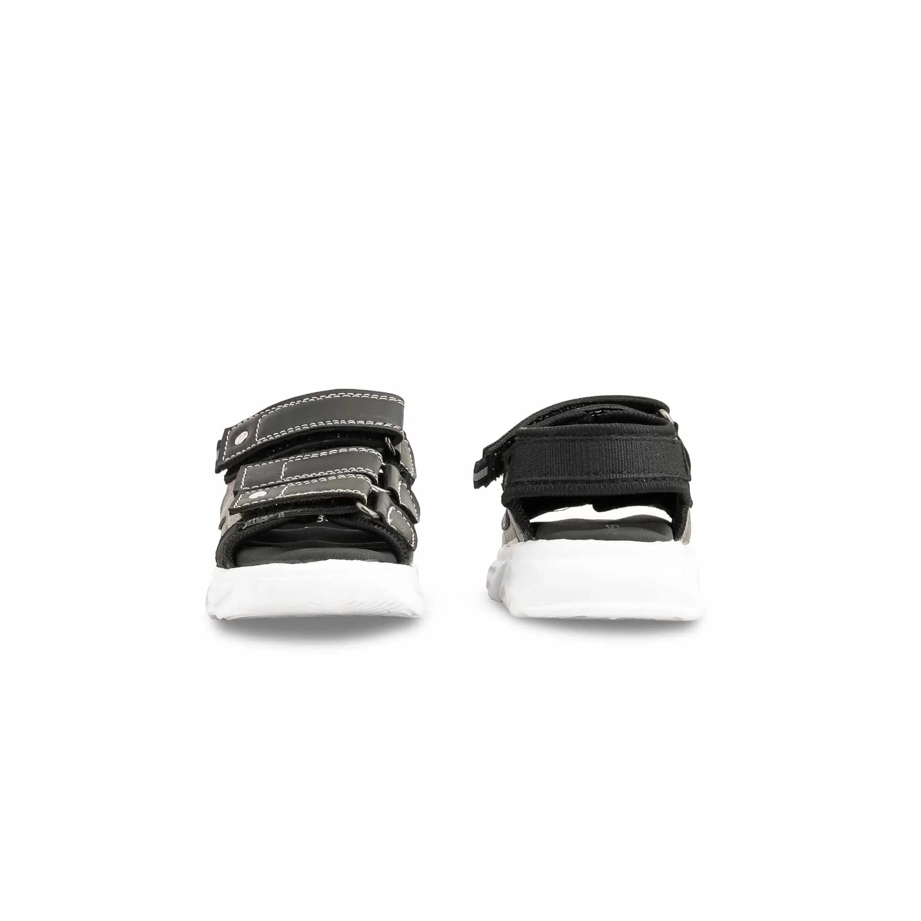 Boys Black Casual Sandal KD4895 - Image 4